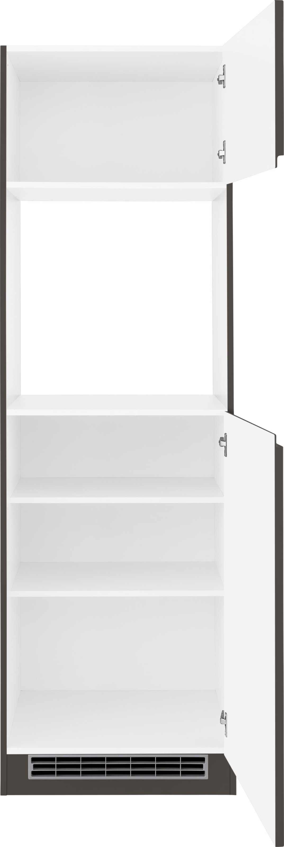 HELD MÖBEL Backofenumbauschrank »Virginia«, 200 60 cm für BAUR Nische 2 cm, hoch, Ofen 56/59/55 | cm B/H/T: Türen breit, kaufen