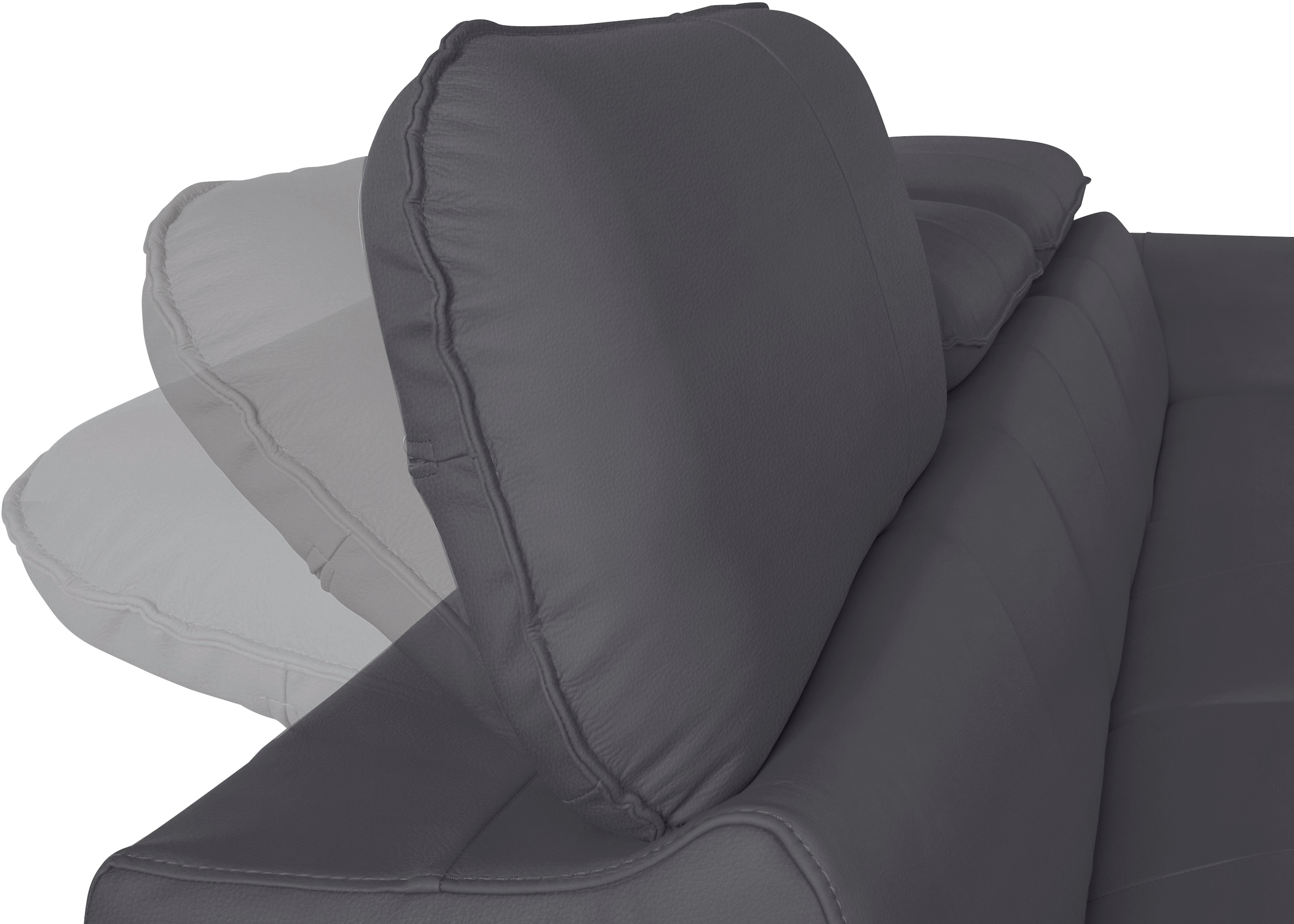 COTTA Ecksofa Driver, mit Kopfteilverstellung, wahlweise mit Bettfunktion