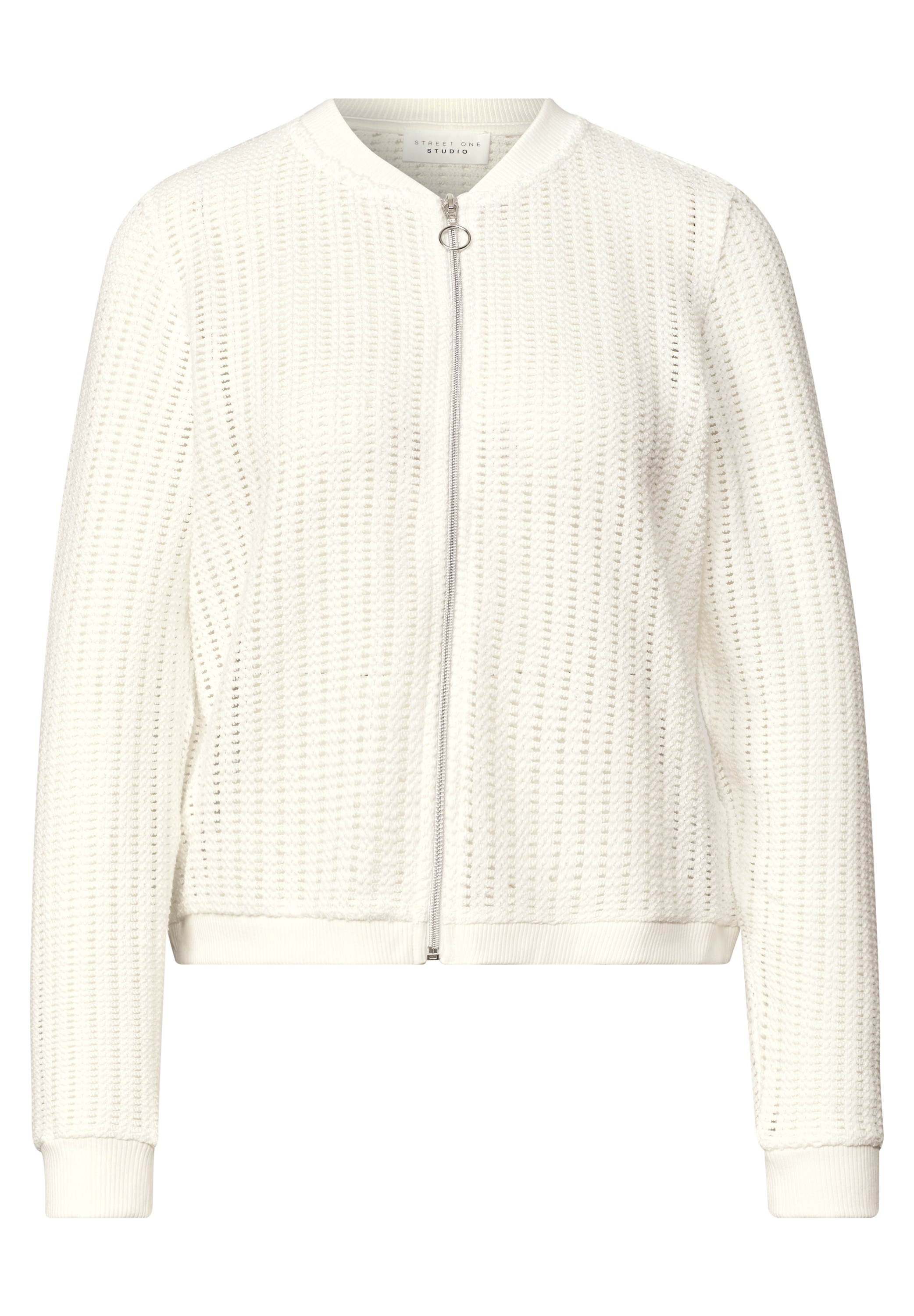 STREET ONE STUDIO Cardigan mit Strick-Struktur