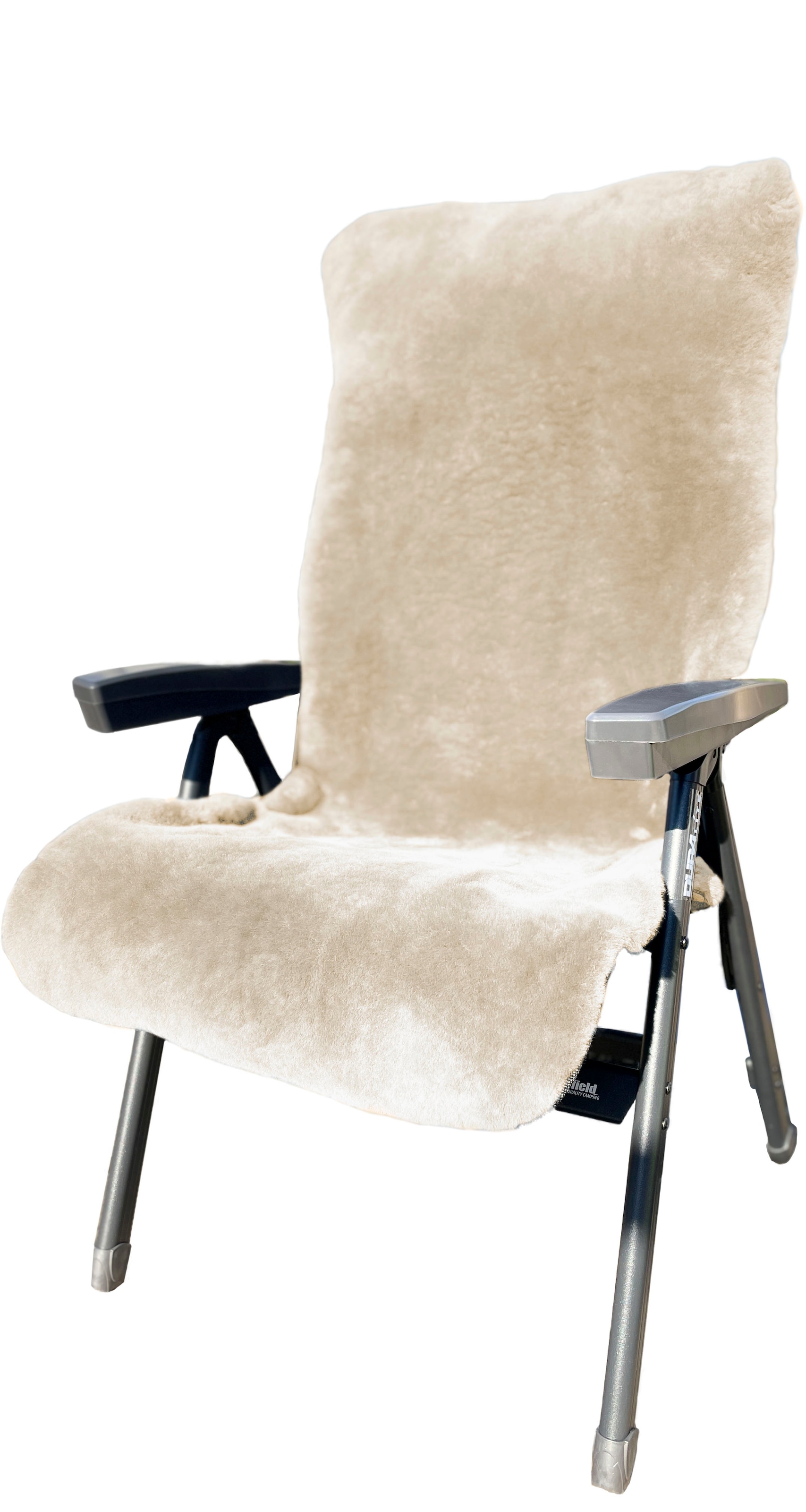 Heitmann Felle Überwurf "Lammfell-Auflage für Garten- und Campingstühle, Si günstig online kaufen