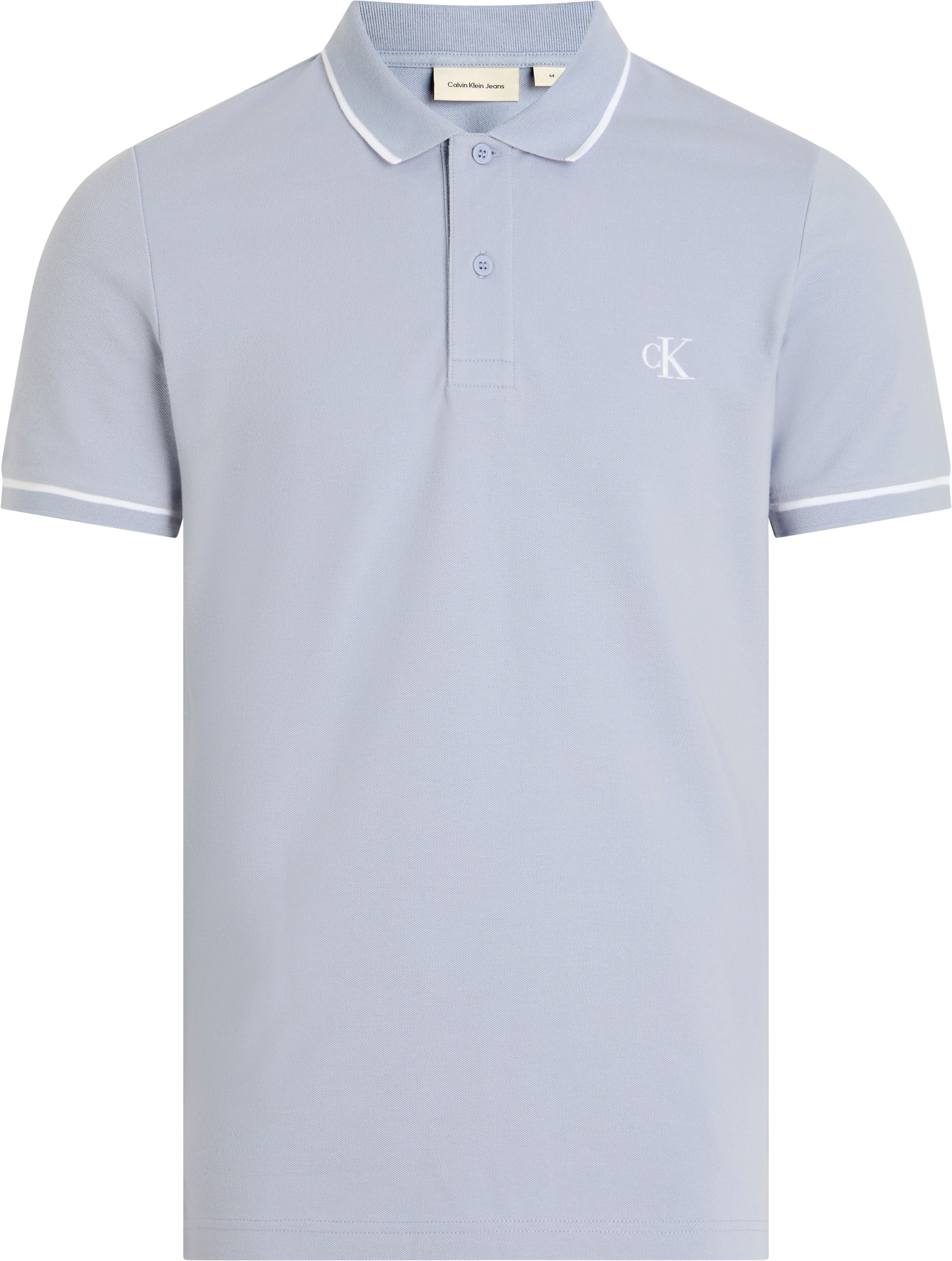 Calvin Klein Jeans Poloshirt »TIPPING SLIM POLO«, mit Streifendetail am Kragen