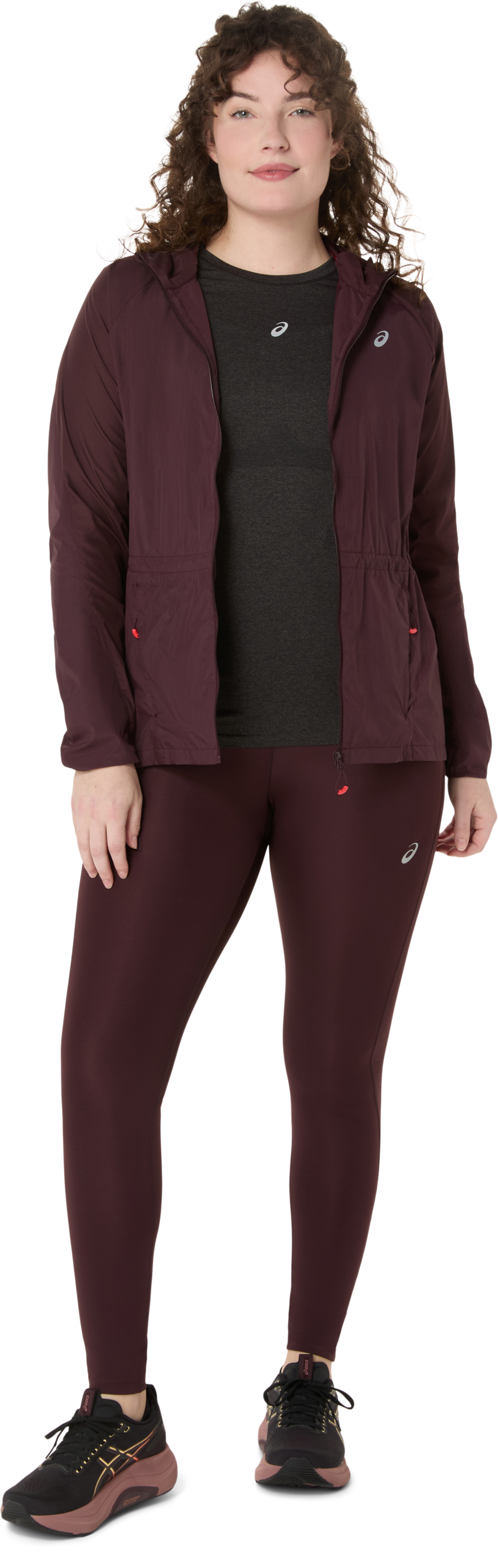 Asics Lauftights »ROAD HIGH WAIST TIGHT«  mit mehreren Taschen, elastisches Schlaufensystem, schnell trocknend