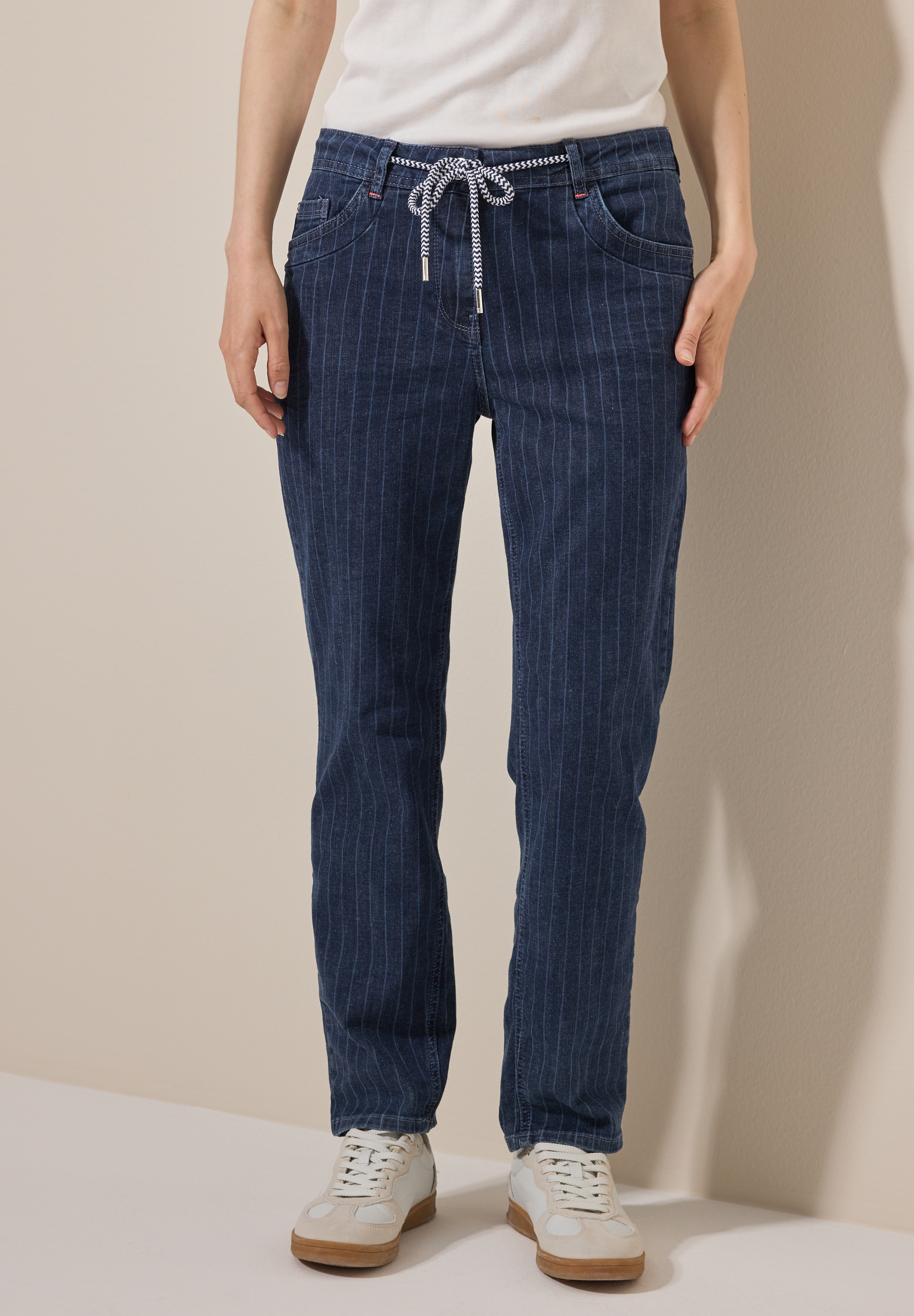 Cecil Gerade Jeans, Middle Waist