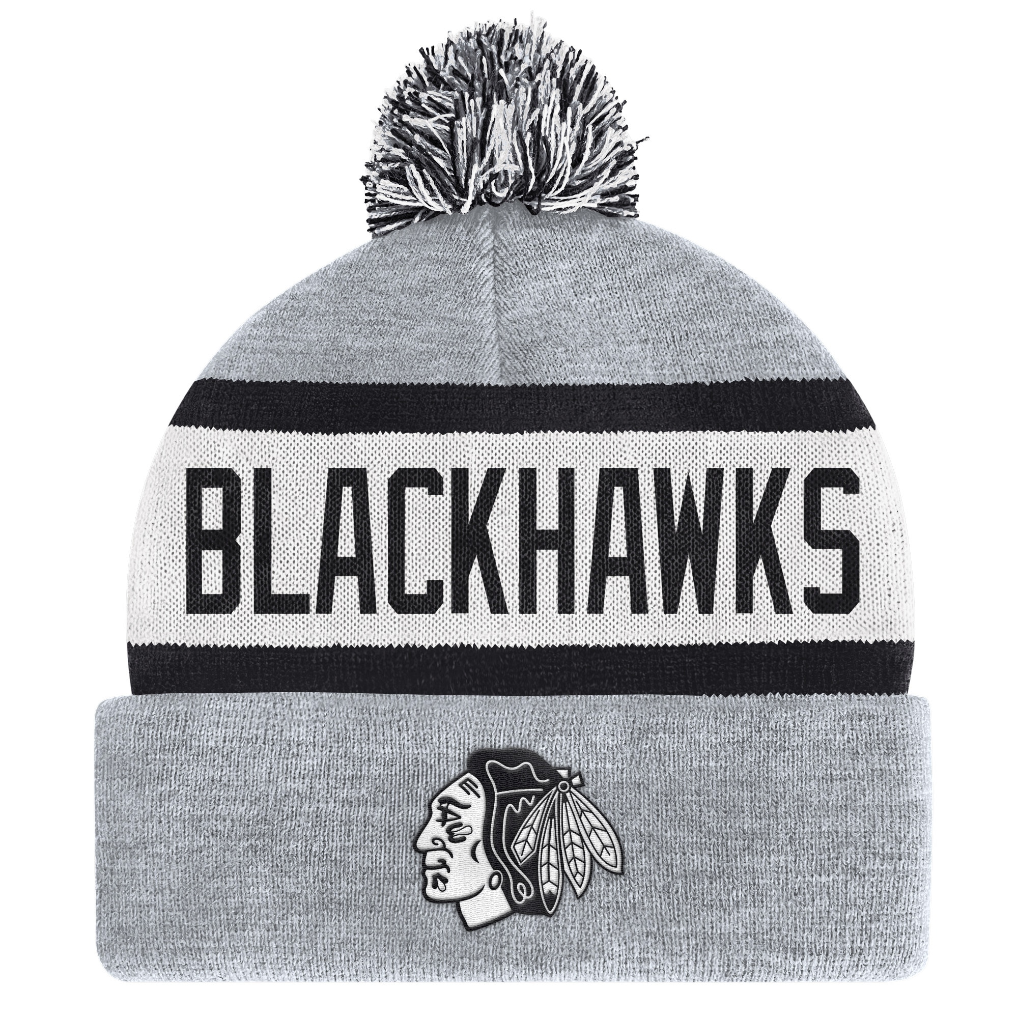 Starter Bommelmütze "Starter Mütze Chicago Blackhawks Black Ice Beanie"
