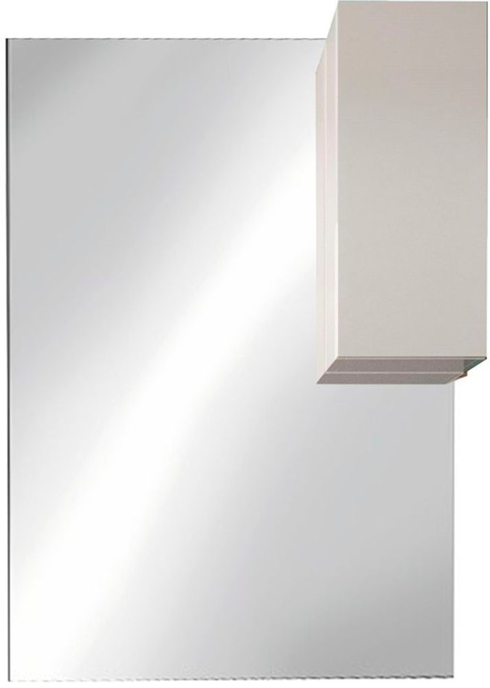 welltime Spiegelschrank "Vittoria", Badspiegelschrank mit 1 Tür, inkl. Beleuchtung LED, Breite 80