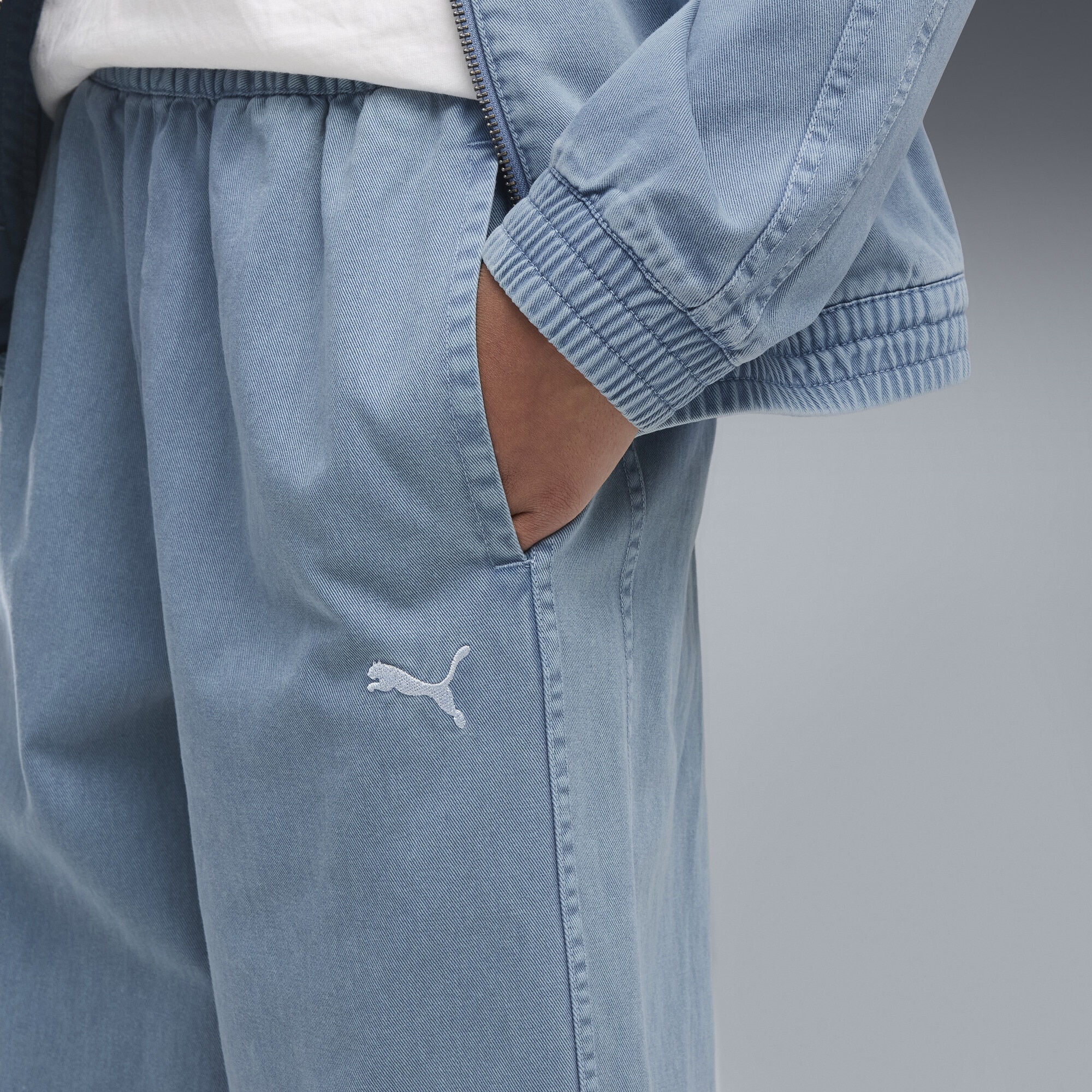 PUMA Sporthose »T7 Relaxed Washed Twill Hose Jugendliche«