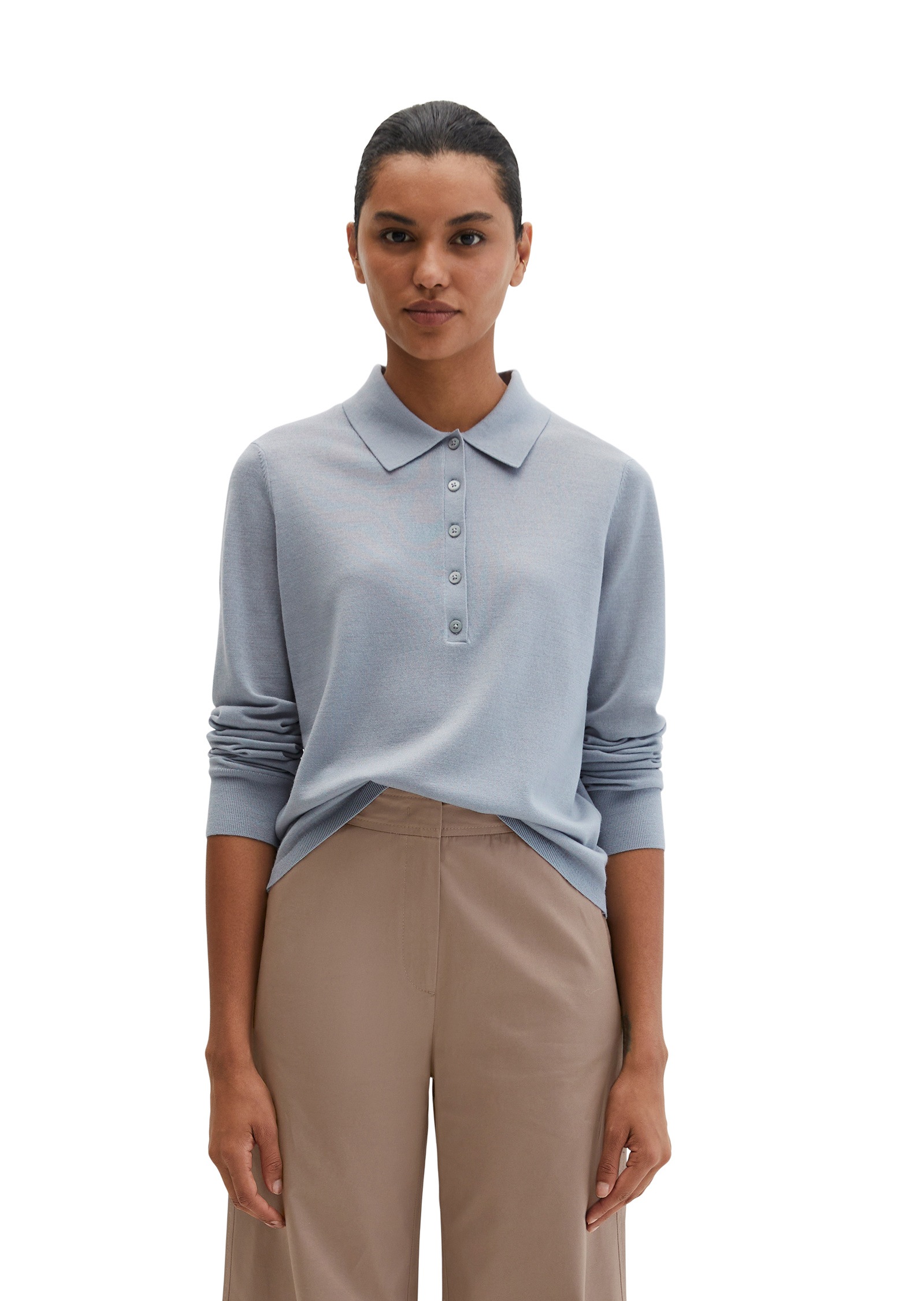 Marc OPolo Strickpullover "aus edlem Merinowolle-Viskose-Mix" günstig online kaufen