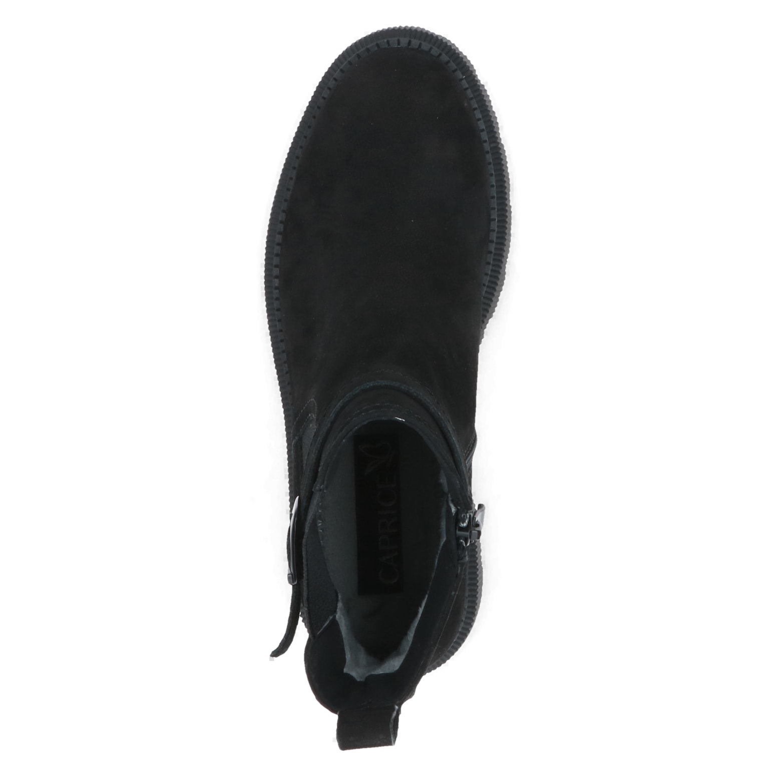 Caprice Chelseaboots, Blockabsatz, Stiefelette mit Zierriemchen