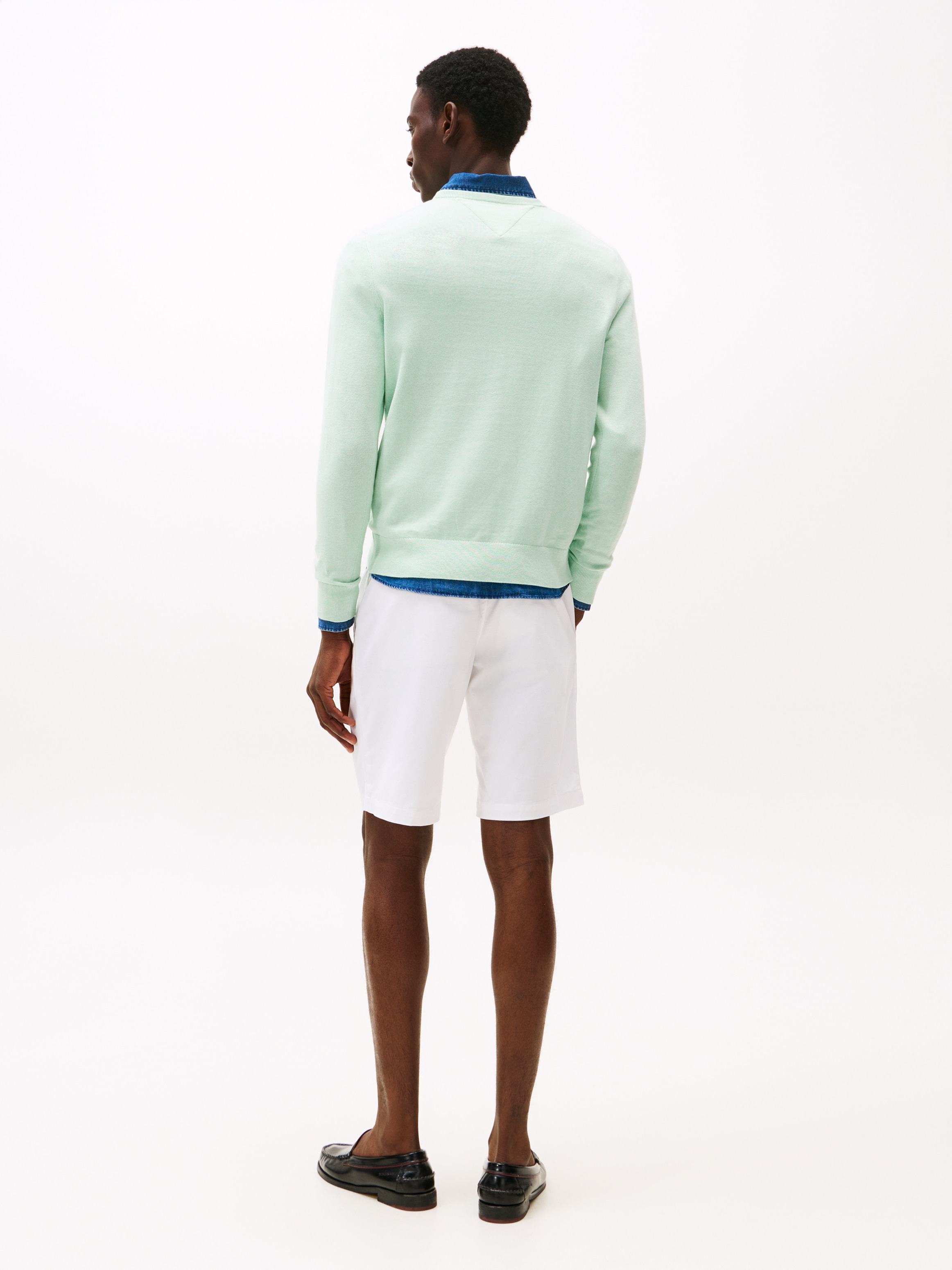 Tommy Hilfiger Rundhalspullover »ESSENTIAL COTTON« Crewneck Regular Fit Premium Mode