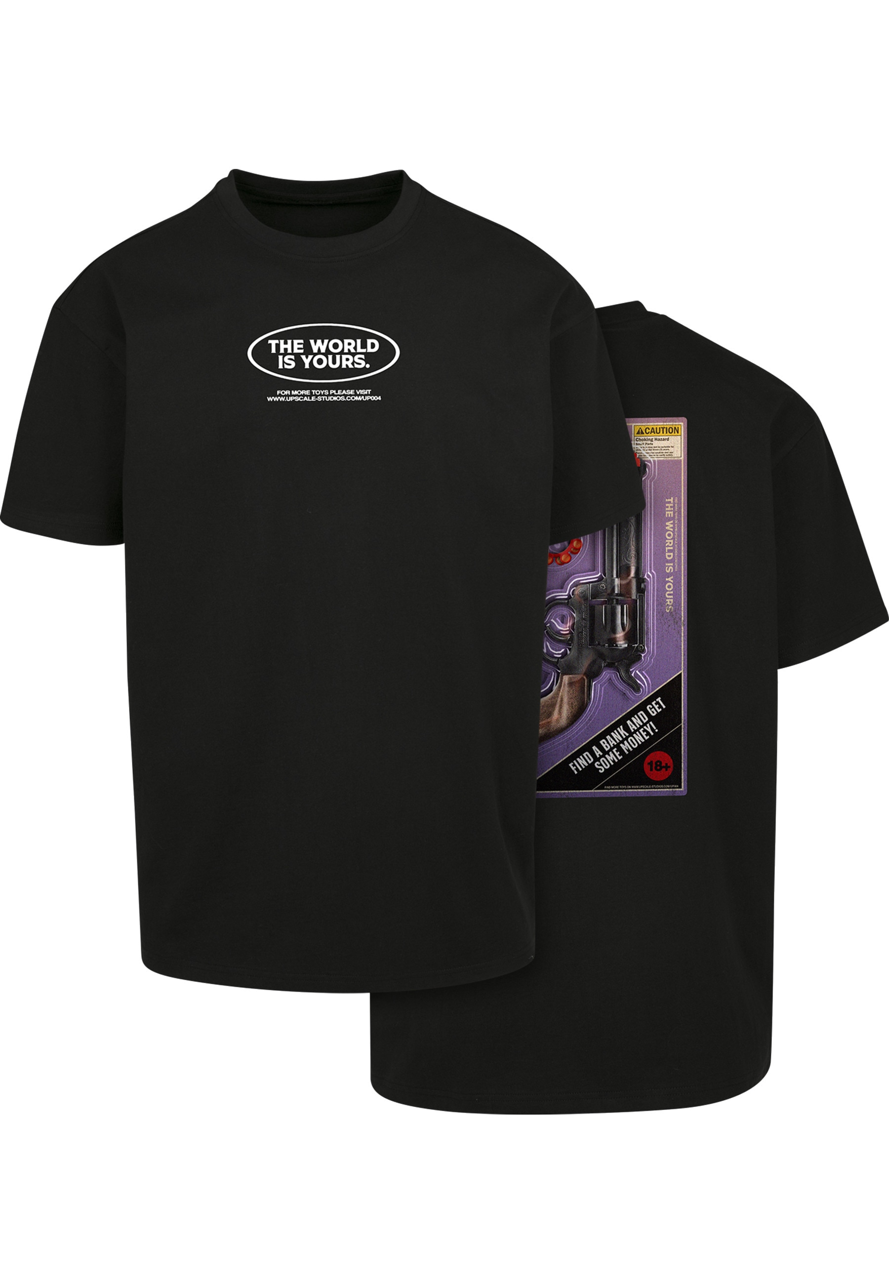 Upscale by Mister Tee T-Shirt "Upscale by Mister Tee Herren Money Maker Oversize Tee" 1 Stk.
