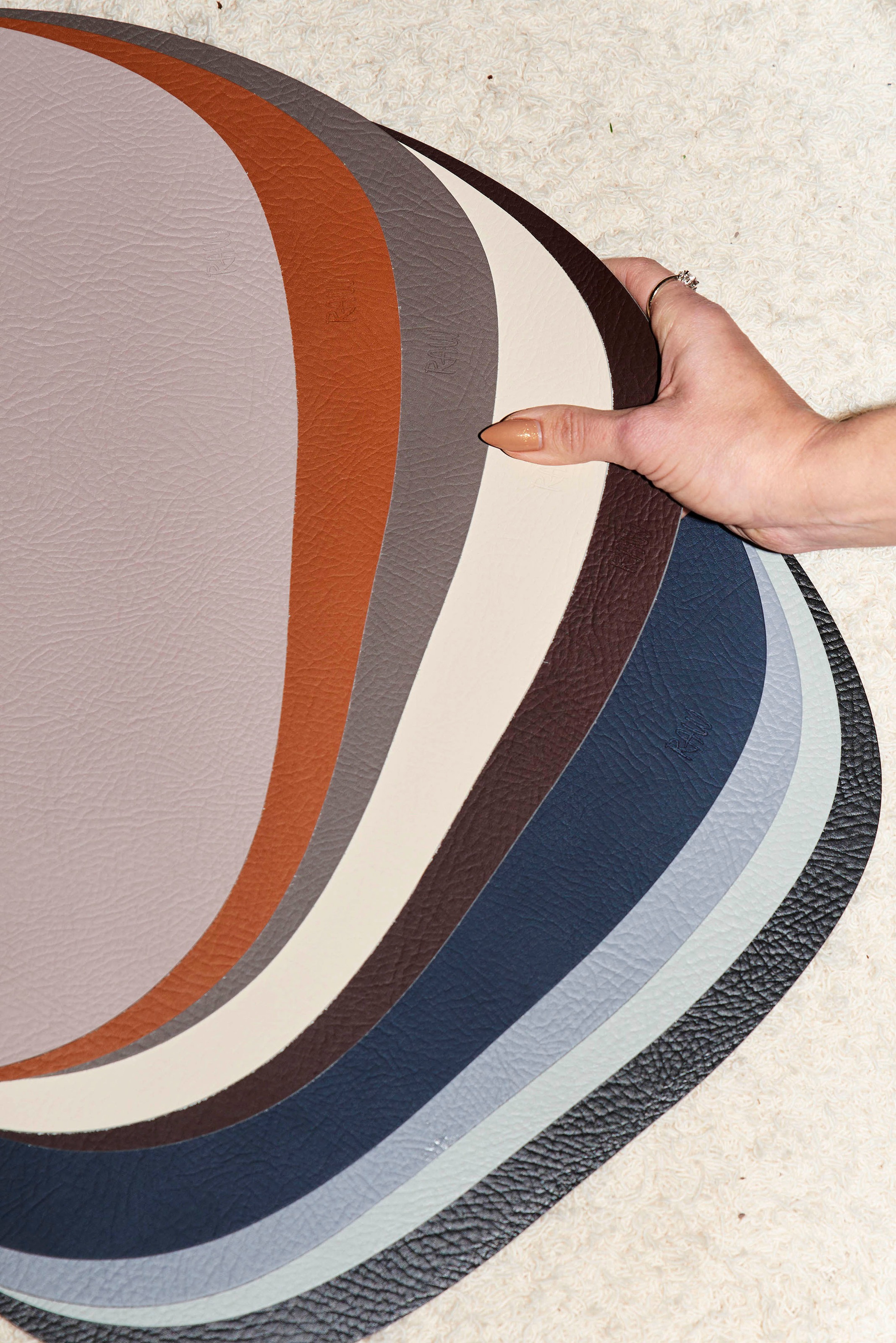 aida RAW Platzset "Buffalo" 95 % Recycelleder günstig online kaufen