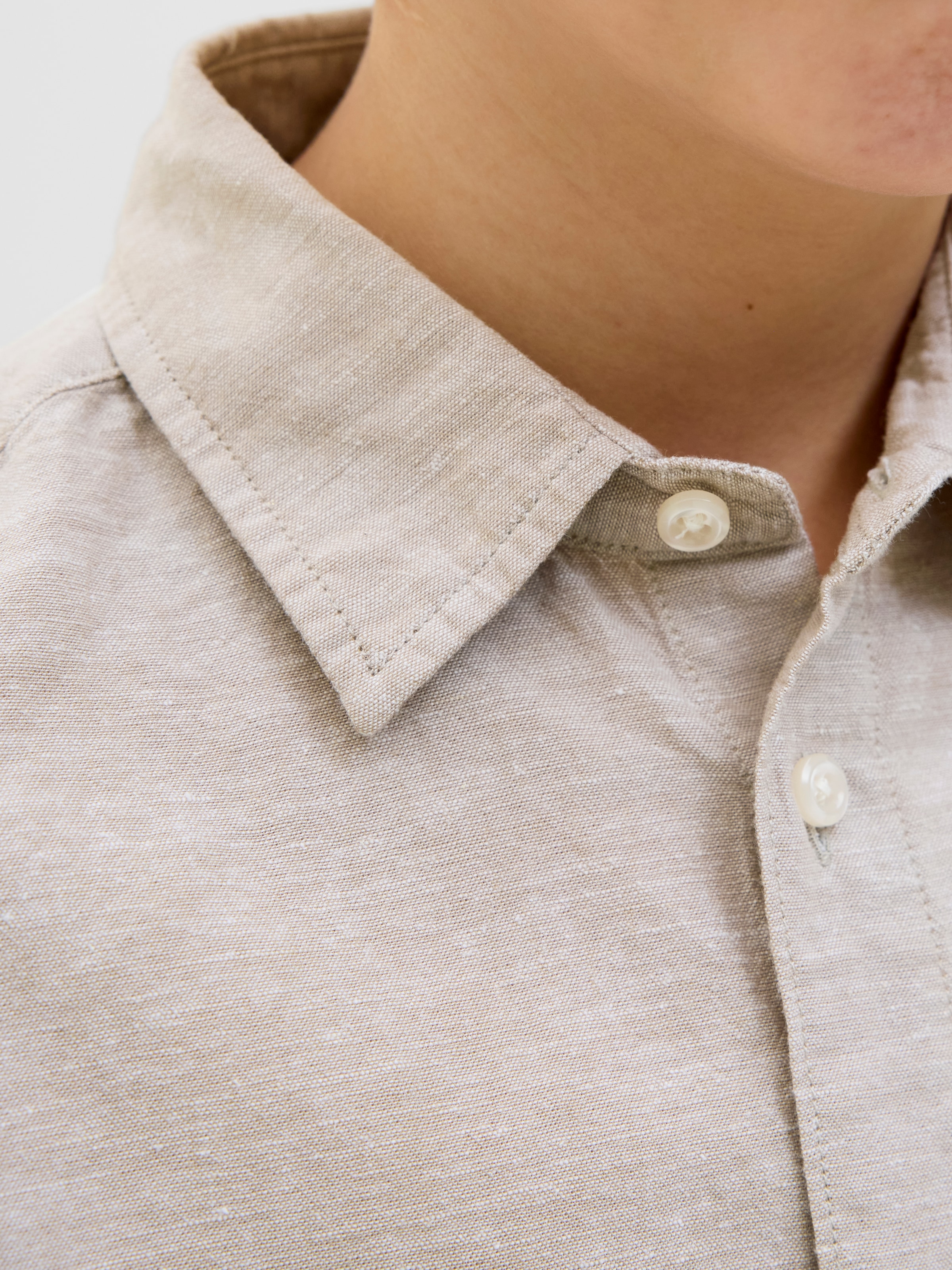 Jack & Jones Junior Langarmhemd »JJEBREEZE SHIRT LS SN JNR«