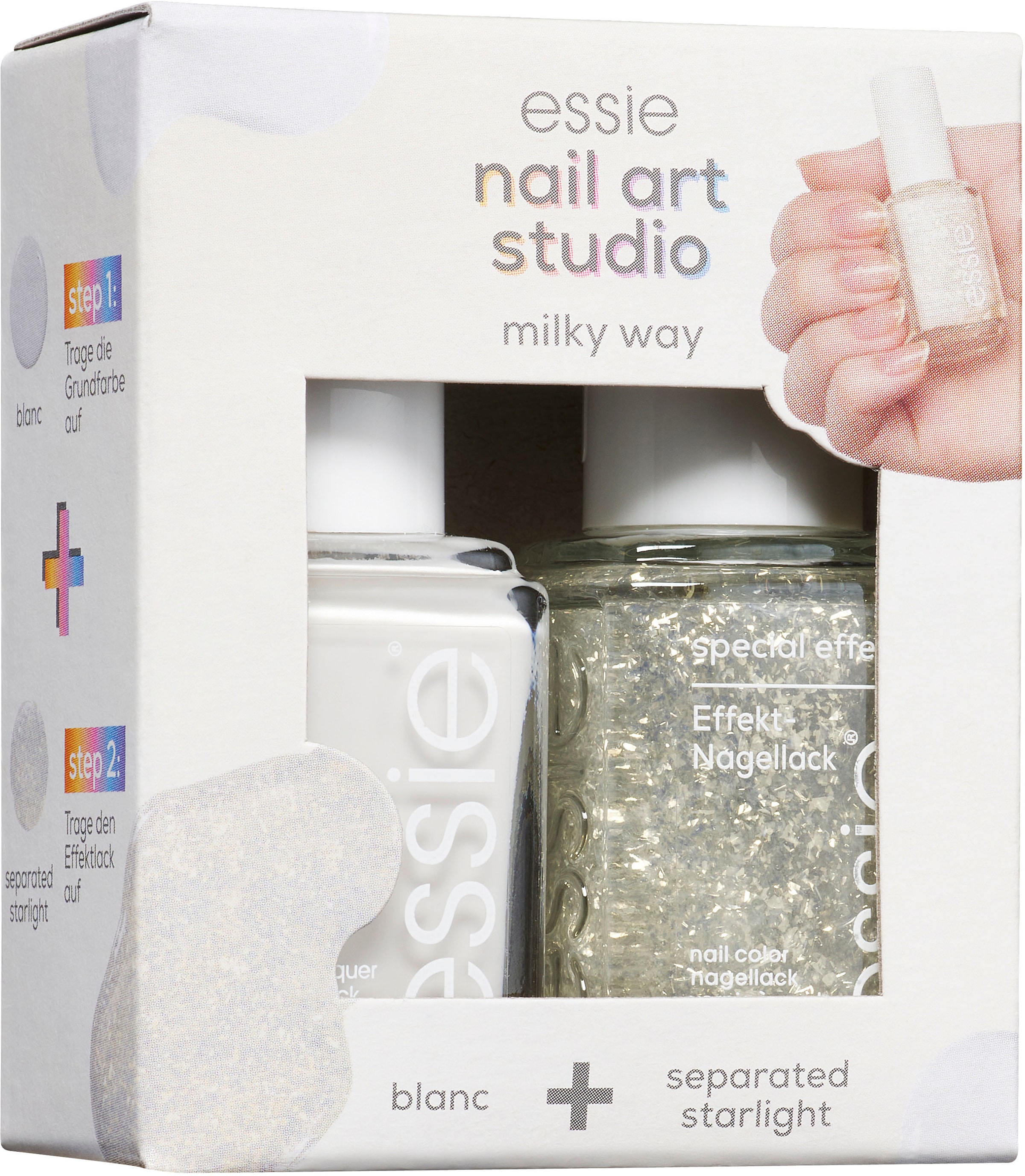 Nagellack-Set »Essie Nagellack Nail Art Studio Set«, mit natürlichen Inhaltsstoffen