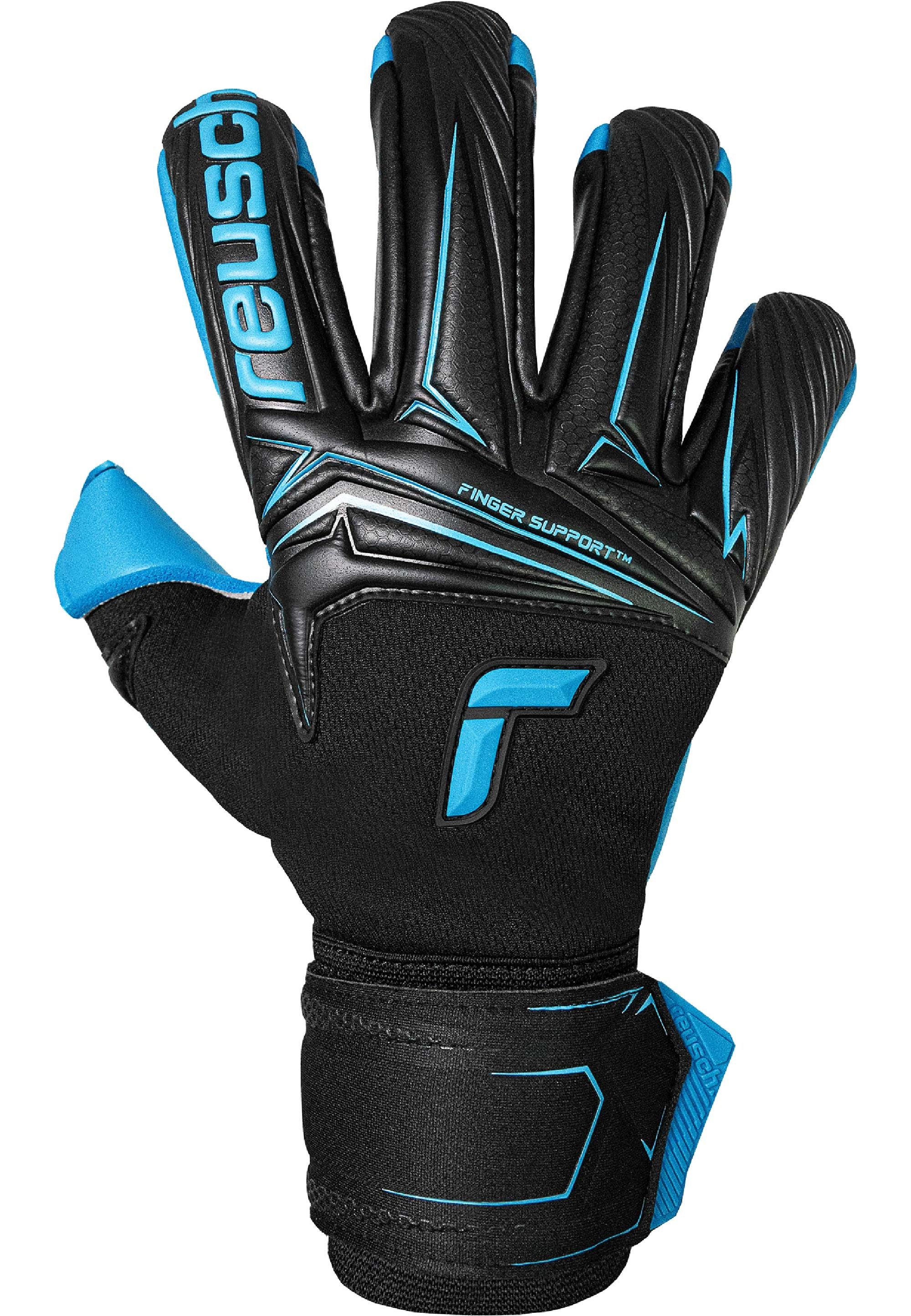 Reusch Torwarthandschuhe »Attrakt Aqua Finger Support« mit integriertem Fingersupport-System