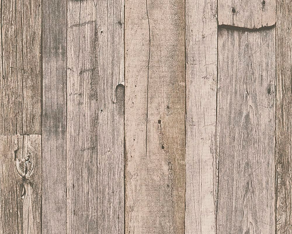 living walls "Best of Wood`n Stone 2nd Edition" Holz gestreift realistisch leicht strukturiert Tapete Holzoptik matt leicht strukturiert Tapeten Wohnzimmer modern