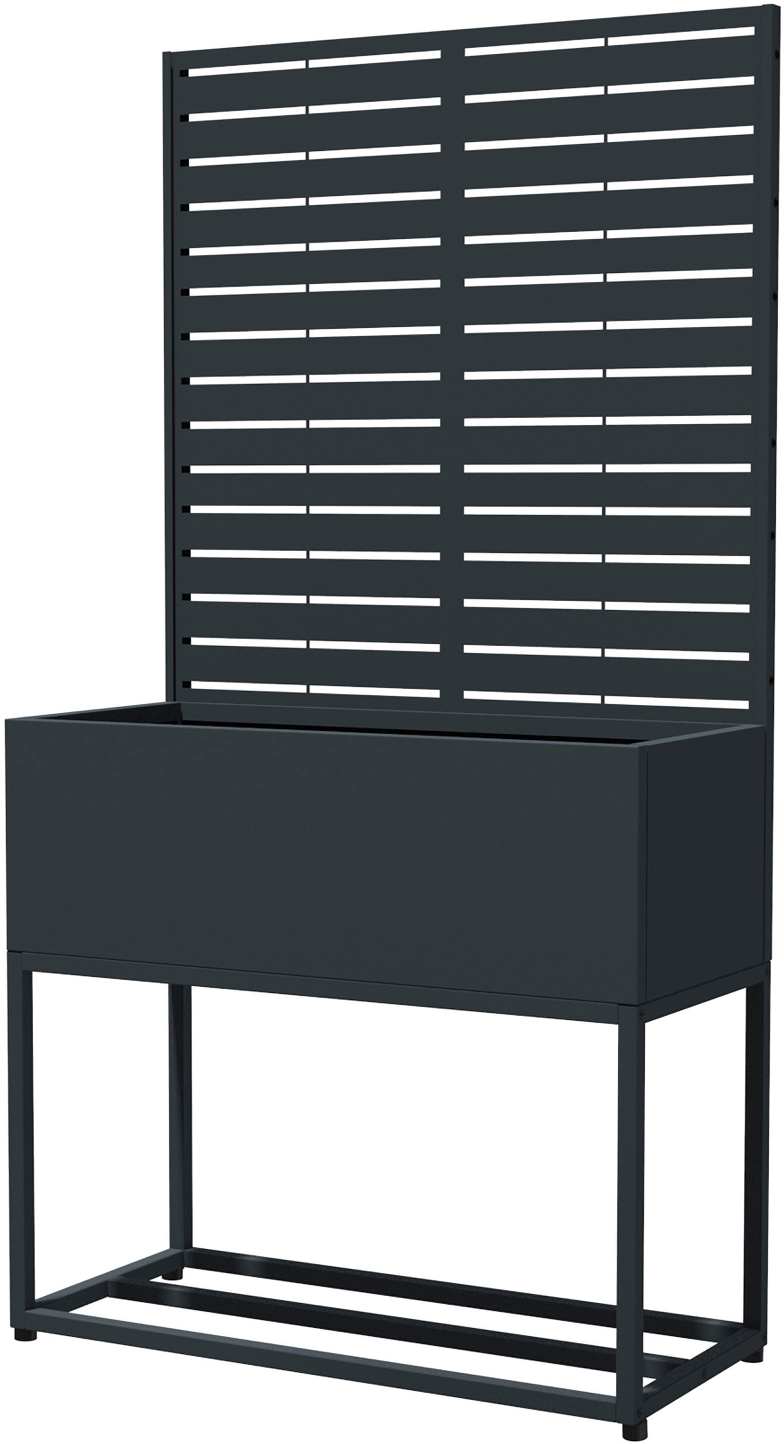 WESTMANN Pflanzkübel »Dekora 4« BxTxH: 90x42,5x174 cm, mit Rankgitter