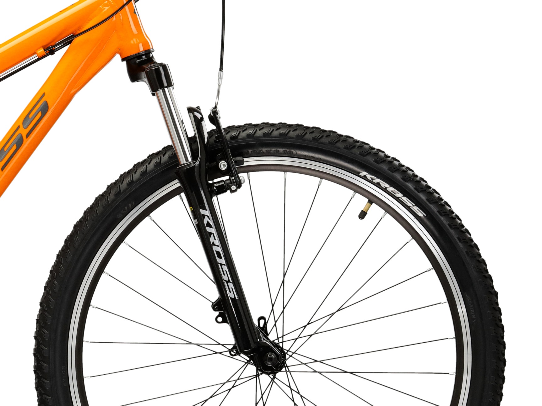 Kross Mountainbike »KROSS Mountainbike Hardtail 26" Hexagon 1.0 orange 21 Gänge« 21 Gang Shimano TOURNEY TY300 Schaltwerk Kettenschaltung