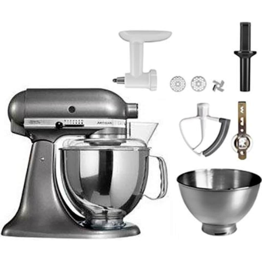 KitchenAid Küchenmaschine »5KSM175PSEMS MEDALLION-SILBER«