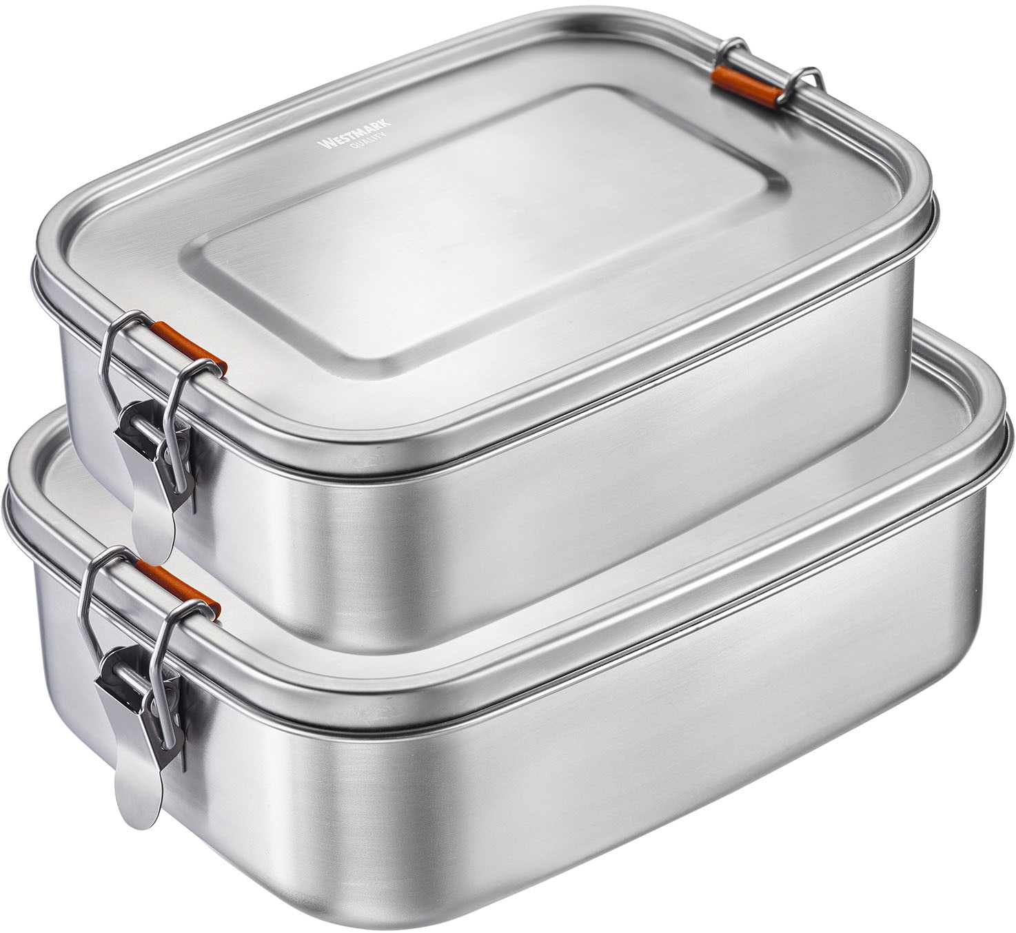 WESTMARK Lunchbox »Lunchbox »Viva Maxi«, 1500 ml«, (1 tlg.), mit Silikon-Dichtungsring, einsetzbare Trennwand, rostfreier Edelstahl
