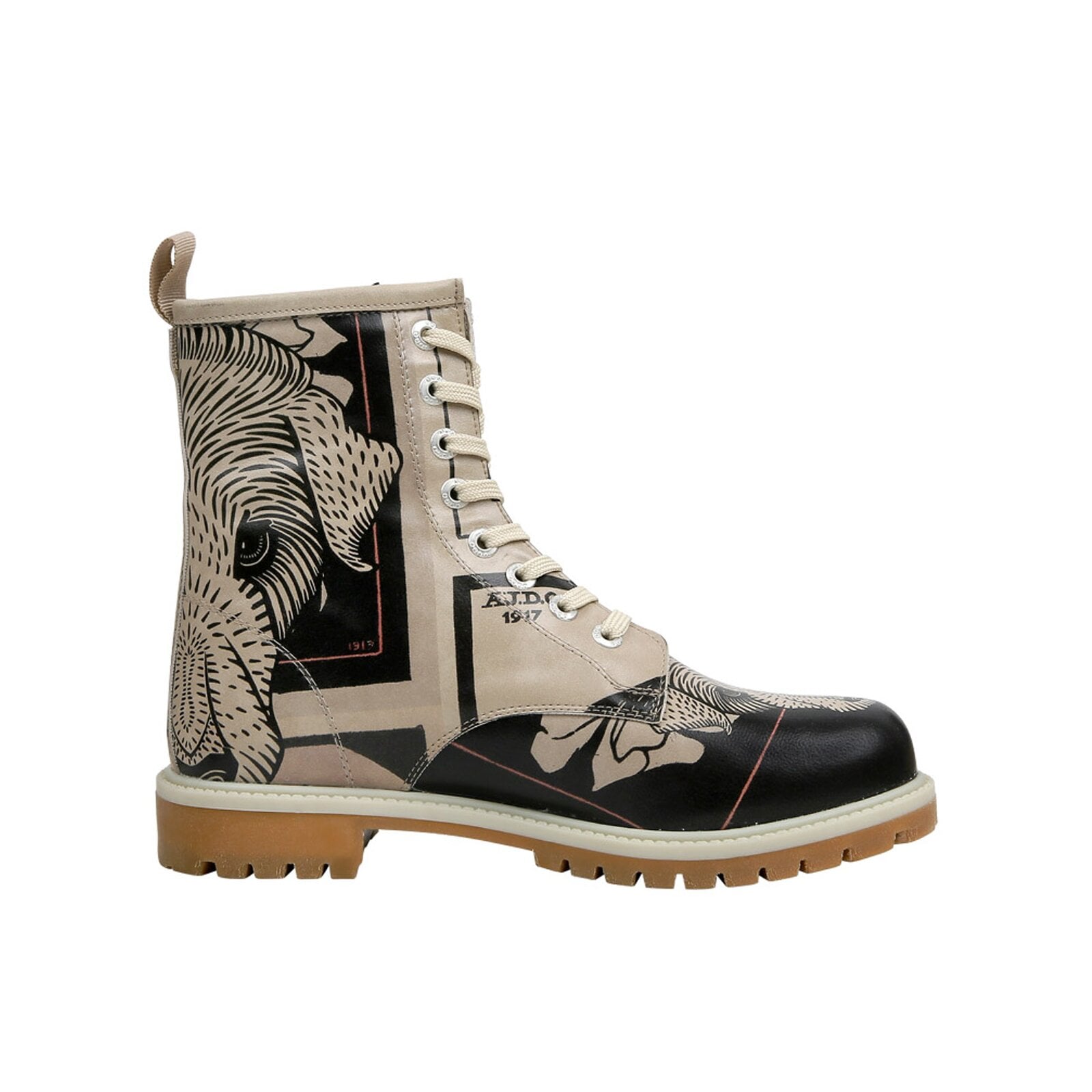 DOGO Schnürboots »Longe Boots Schnürstiefel Bad Boy Damen Stiefeletten«  Handgefertigt