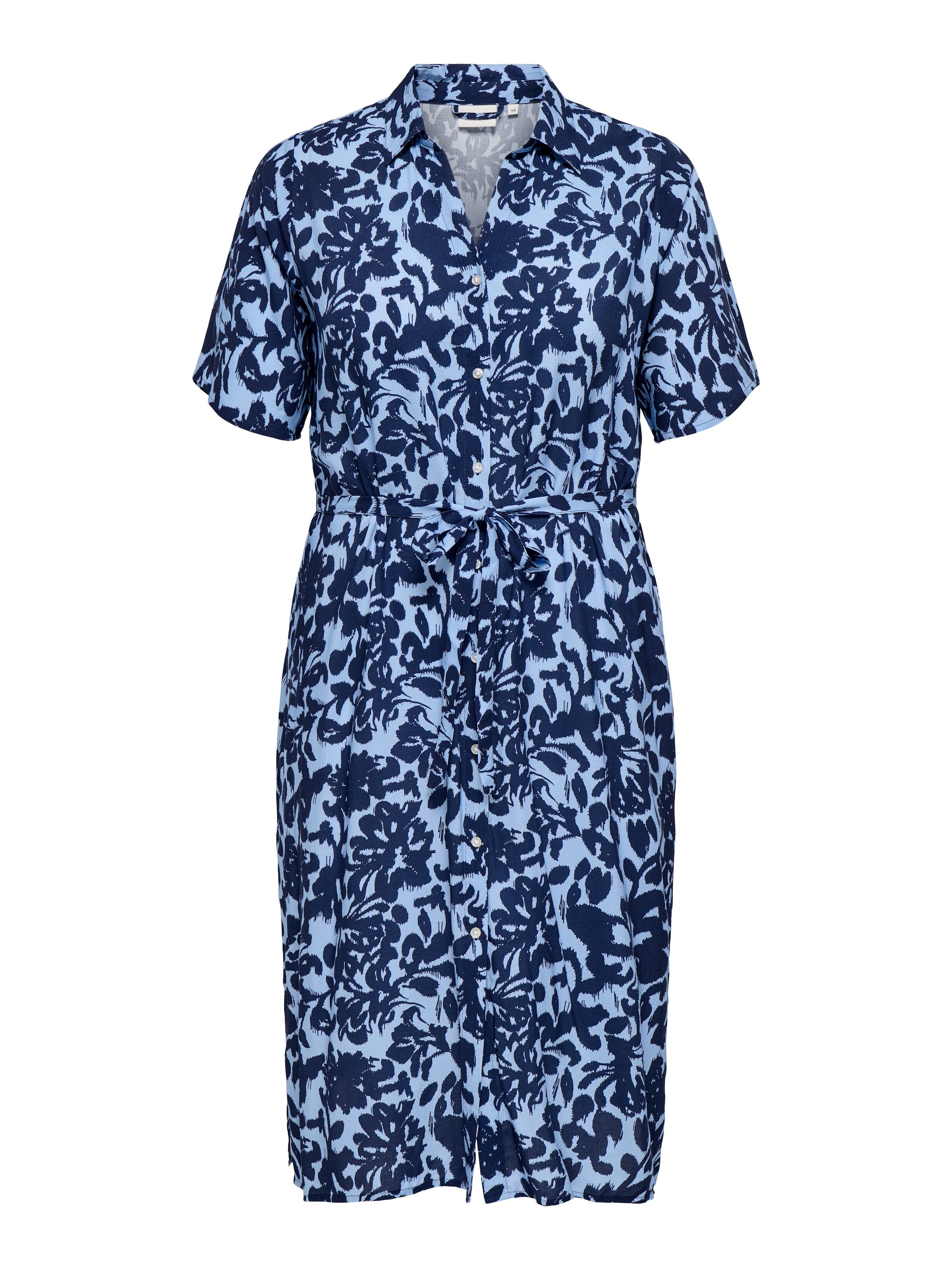 ONLY CARMAKOMA Blusenkleid "CARYASMIN S/S SHIRT DRESS WVN NOOS" günstig online kaufen