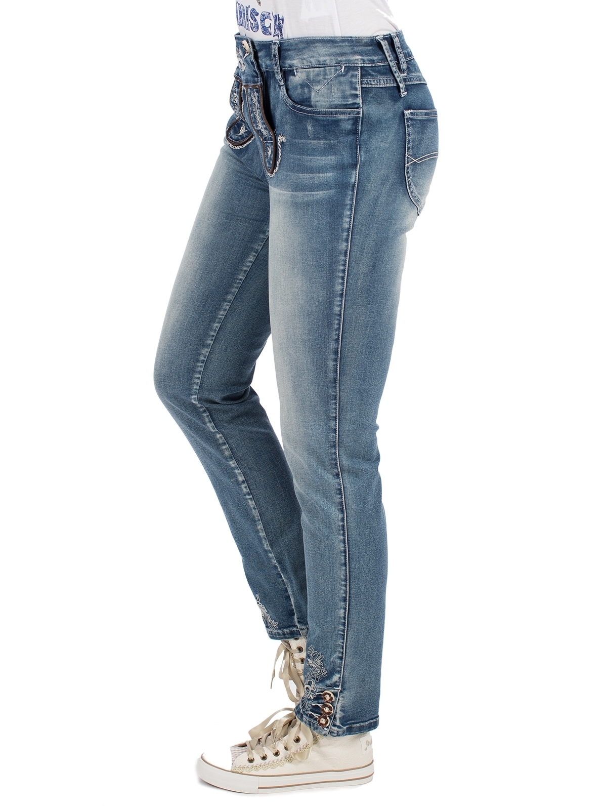 MarJo Trachtenhose »Trachtenjeans K69-FRANZISKA«