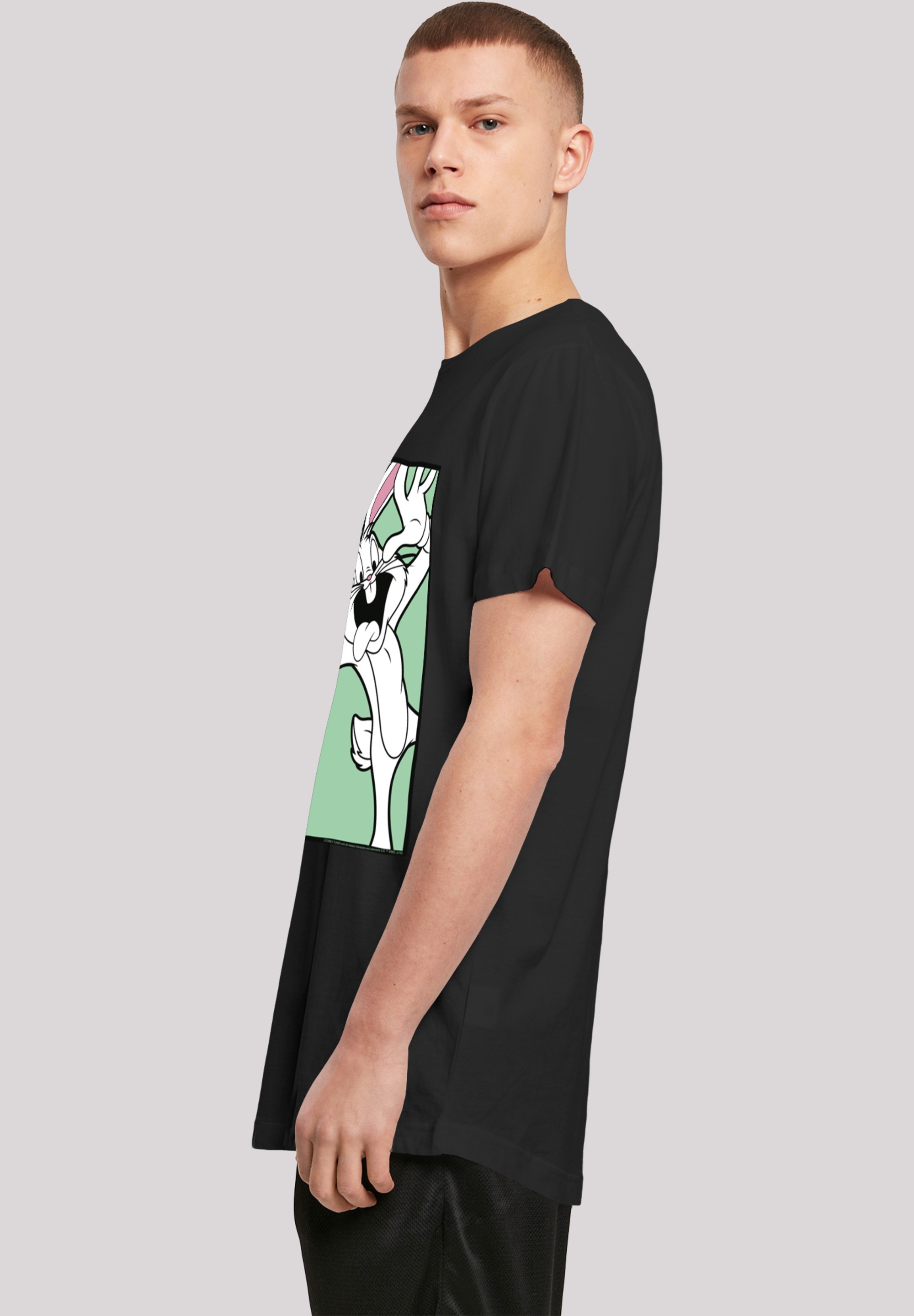 F4NT4STIC T-Shirt »Looney Tunes Bugs Bunny Funny Face«, Print