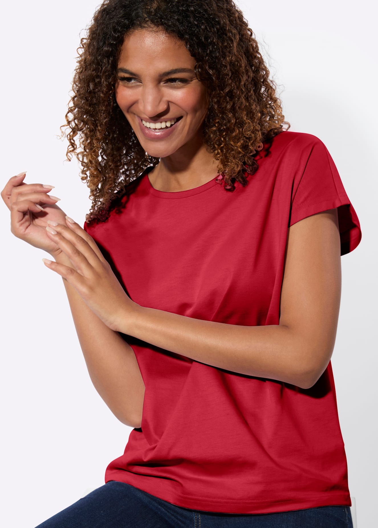 Thumbnail - Casual Looks Rundhalsshirt "2er-Pack Shirts" 2 tlg.