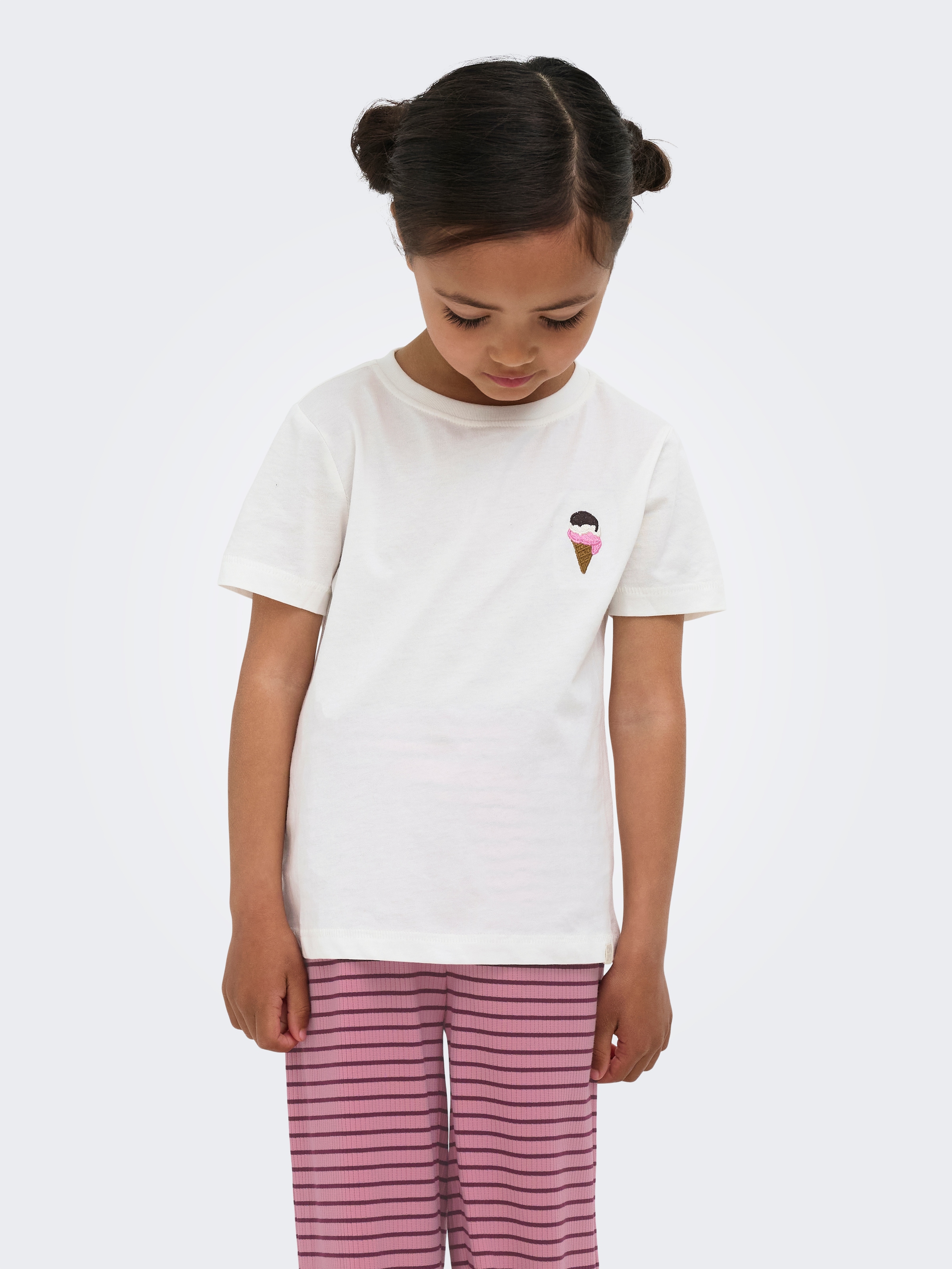 KIDS ONLY T-Shirt "KMGVEGA LIFE SS REG EMB TEE BOX JRS NOOS"