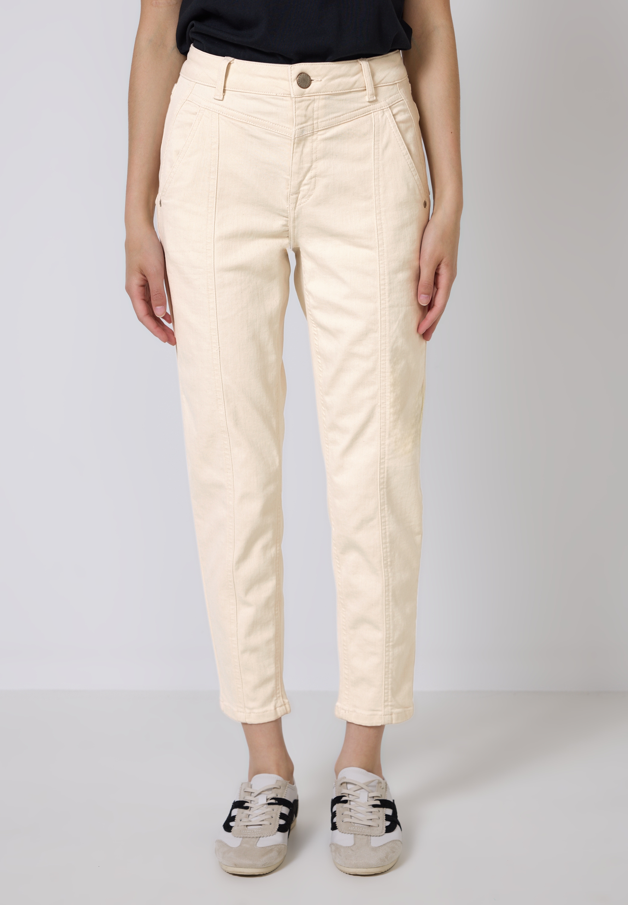 STREET ONE STUDIO Loose-fit-Jeans, High Waist