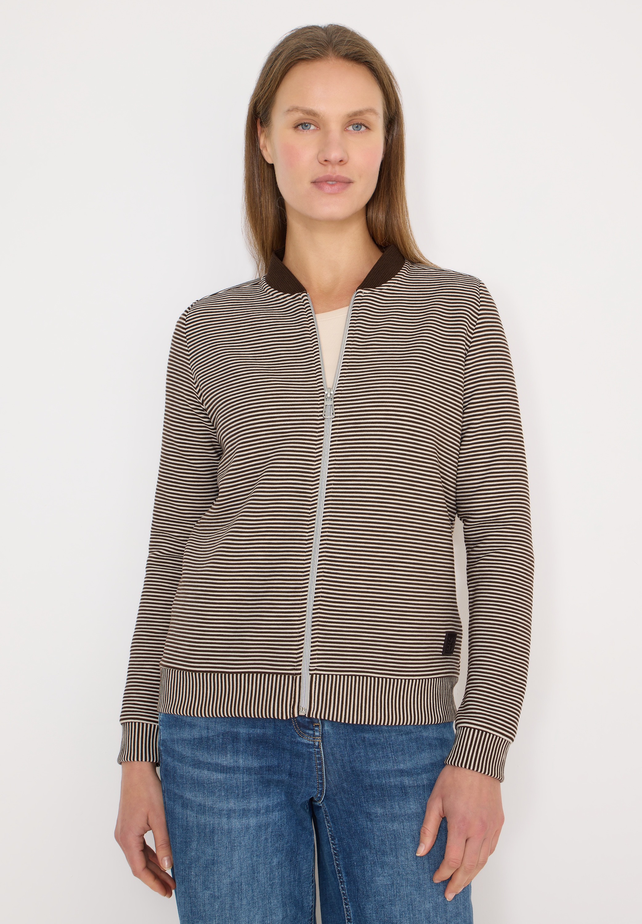 Cecil Cardigan mit Ottoman-Struktur günstig online kaufen