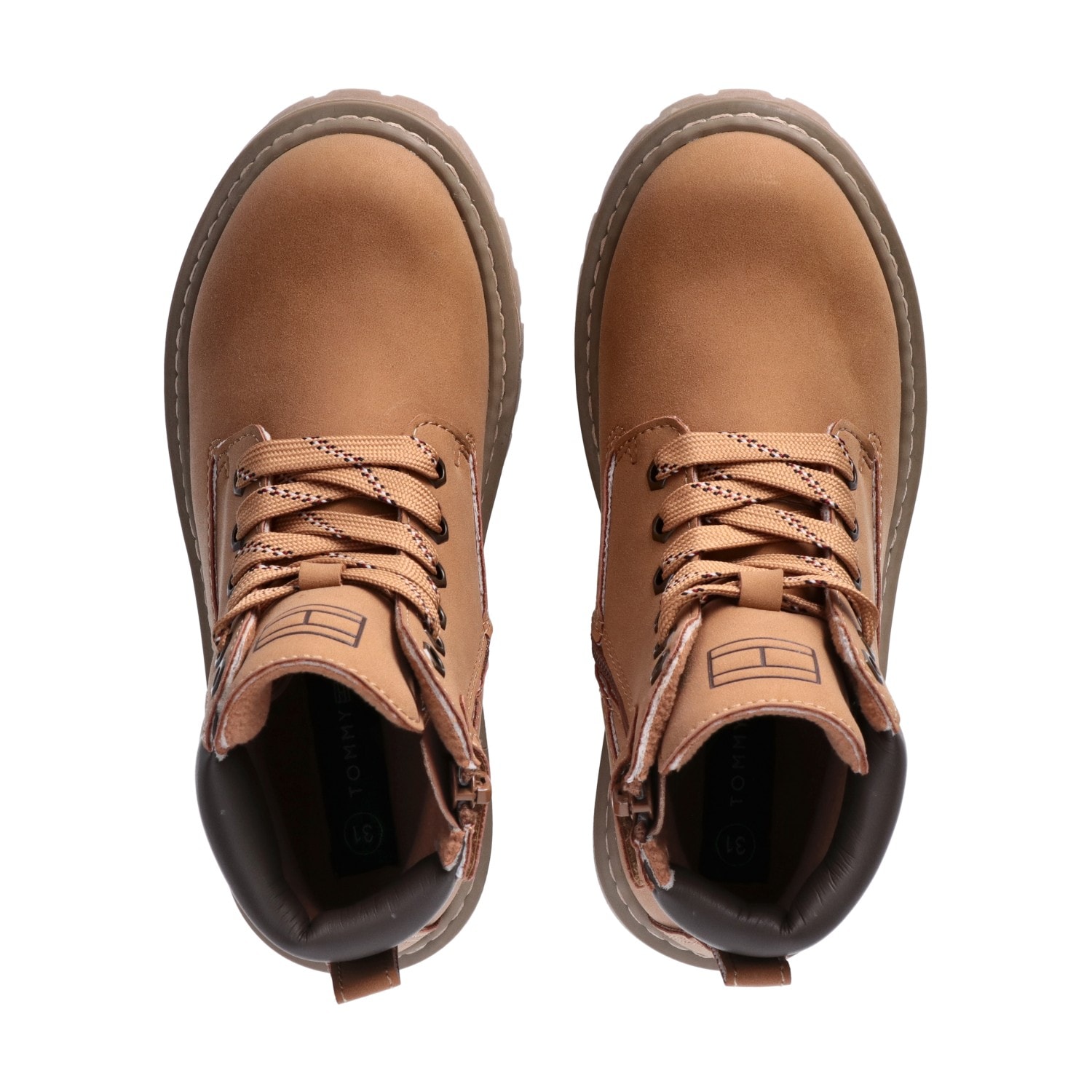 Tommy Hilfiger Schnürboots, Chunky Boots, Winterboots mit Blockabsatz