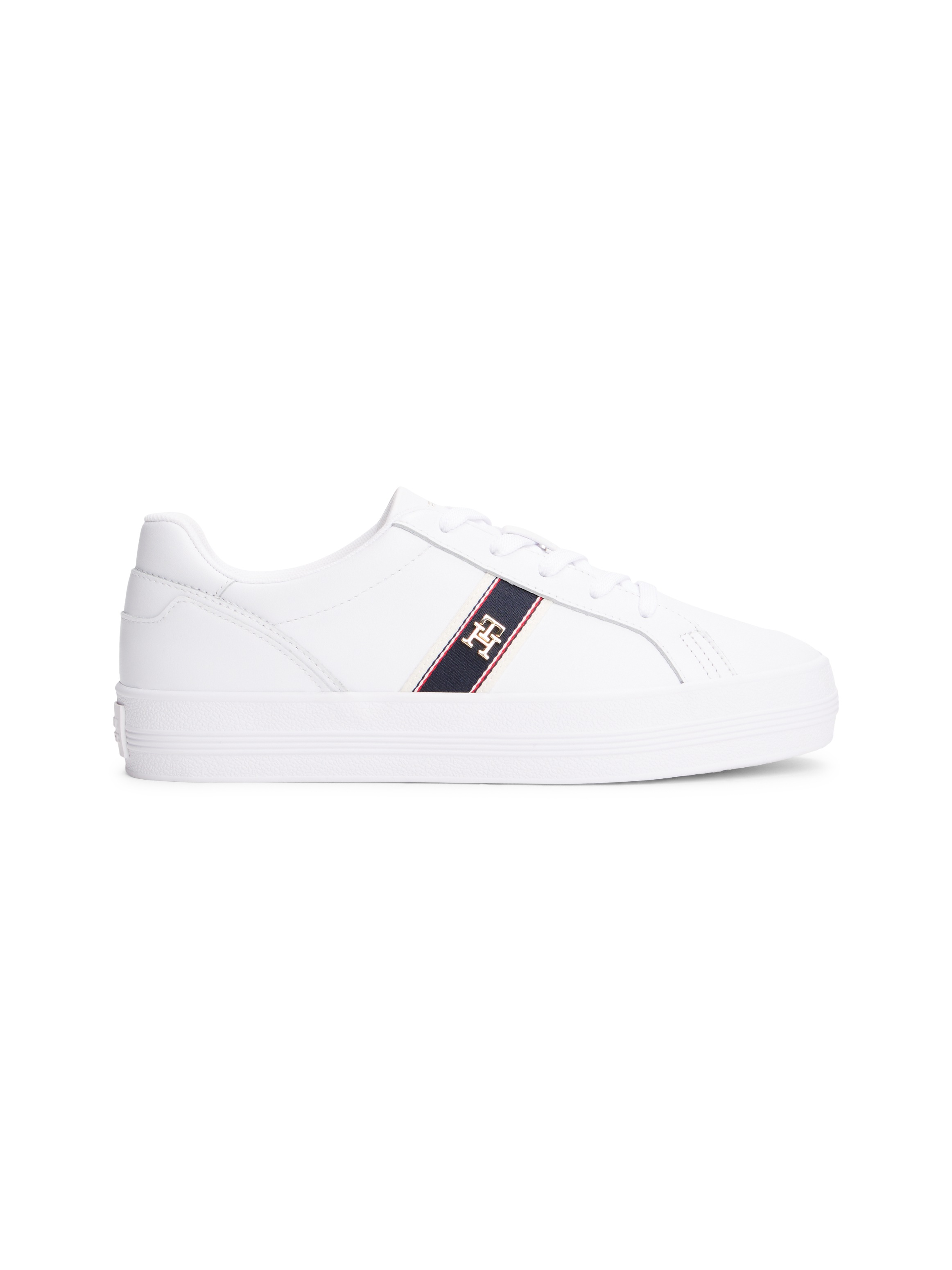 Tommy Hilfiger Plateausneaker "VULC WEBBING SNEAKER", Freizeitschuh, Halbsc günstig online kaufen
