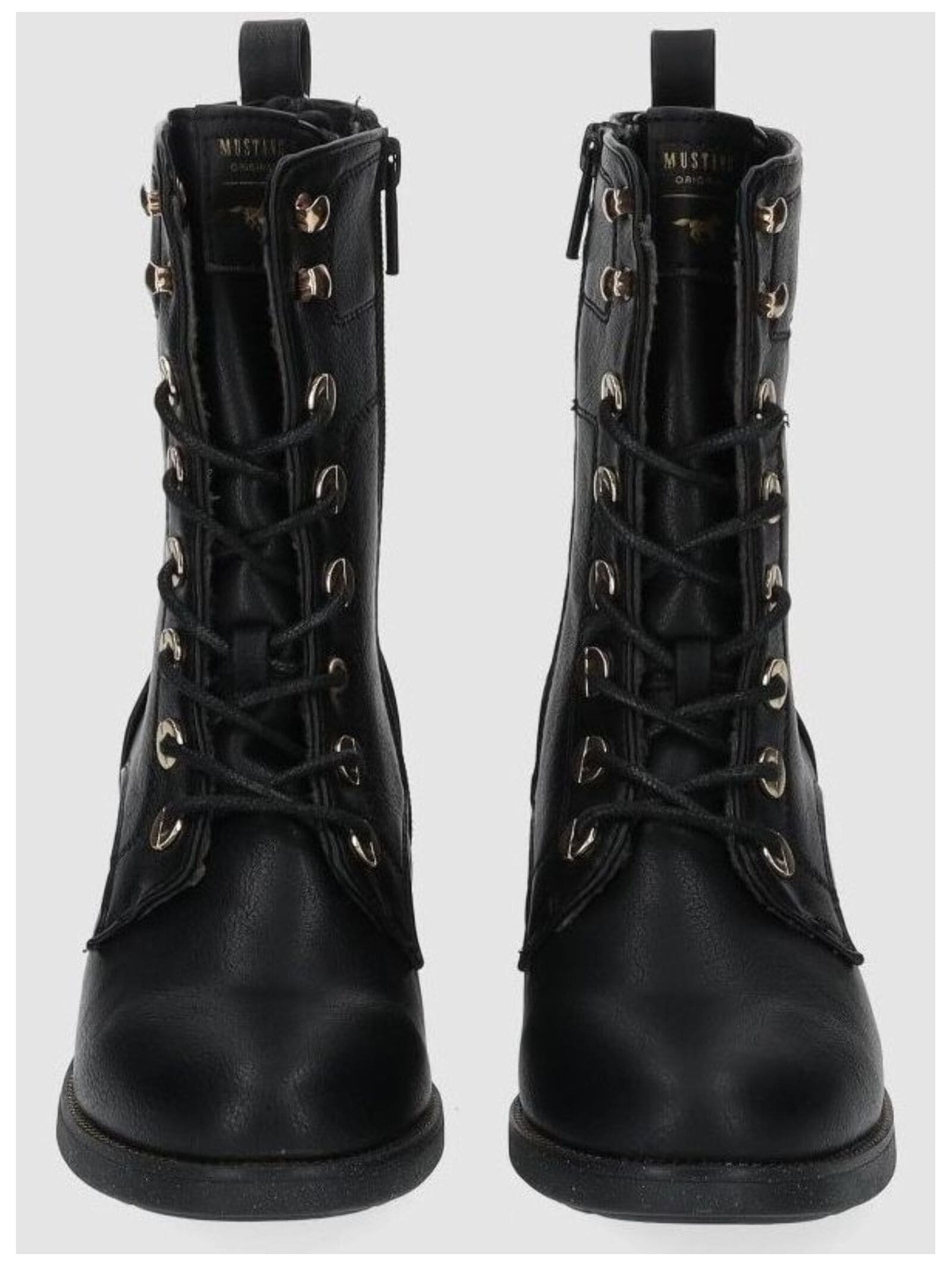 Mustang Shoes Schnürstiefelette »Mustang Shoes Stiefelette Lederimitat«