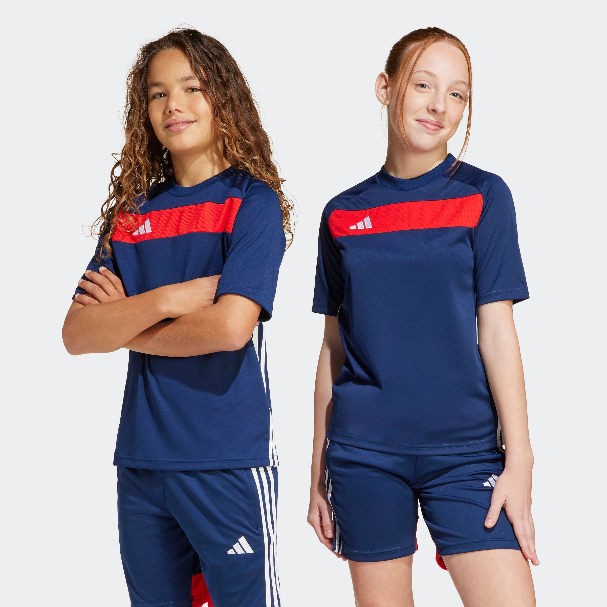 adidas Performance "TIRO ES JSY Y" Kinder Fußballtrikot, mit Rundhalsausschnitt, ohne Verschluss