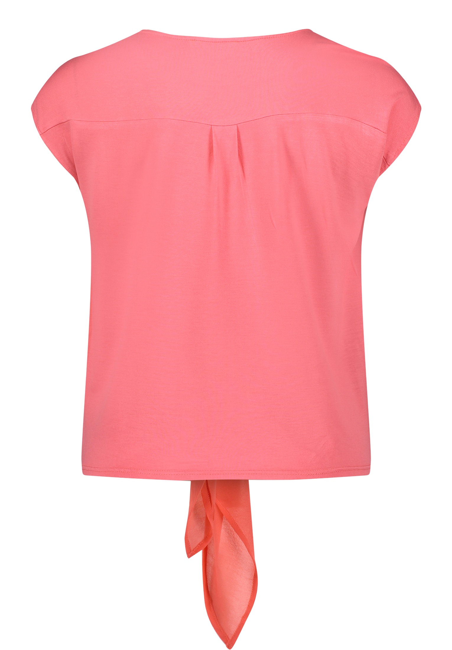 Cartoon Kurzarmshirt »Cartoon Rundhals-Shirt mit Schleifenknoten«, (1 tlg.), Materialmix