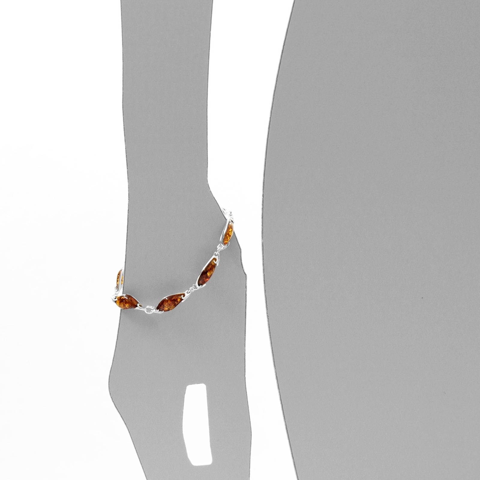 OSTSEE-SCHMUCK Armband »- Stella - Silber 925/000 - Bernstein«