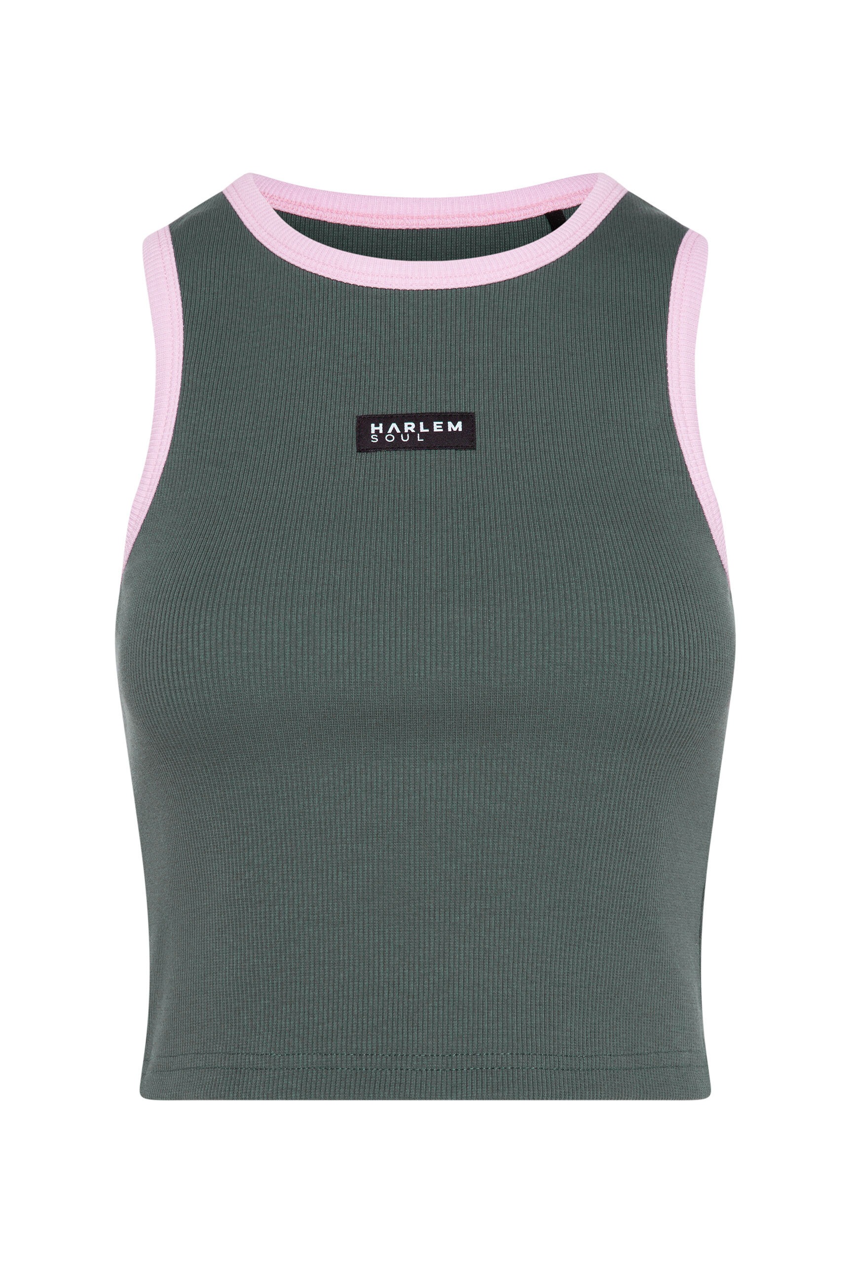 Harlem Soul Crop-Top mit Baumwolle
