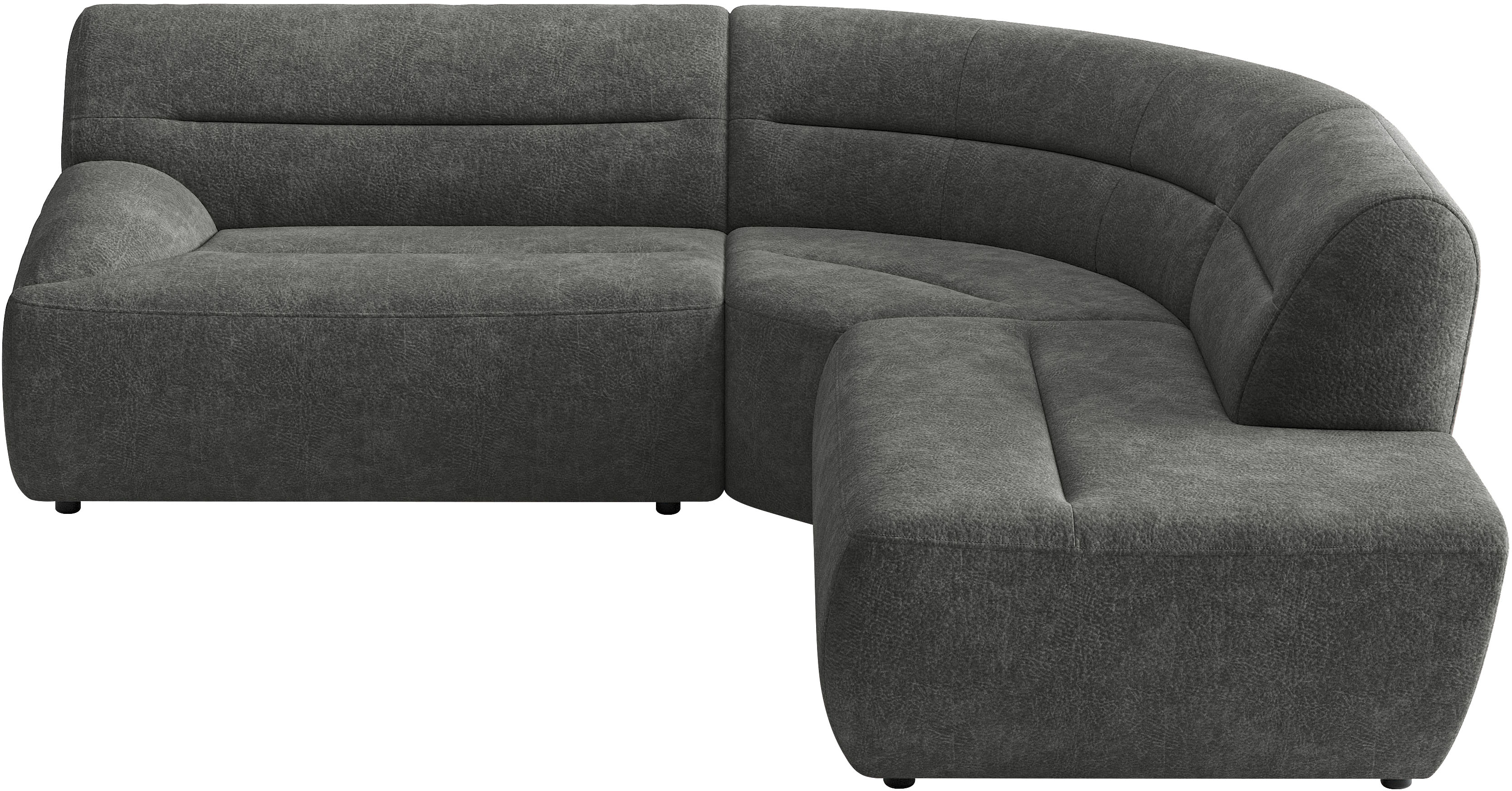 sit&more Ecksofa "Scrabble, L-Form, B: 248cm" Modernes Design in verschiedenen Stoffarten