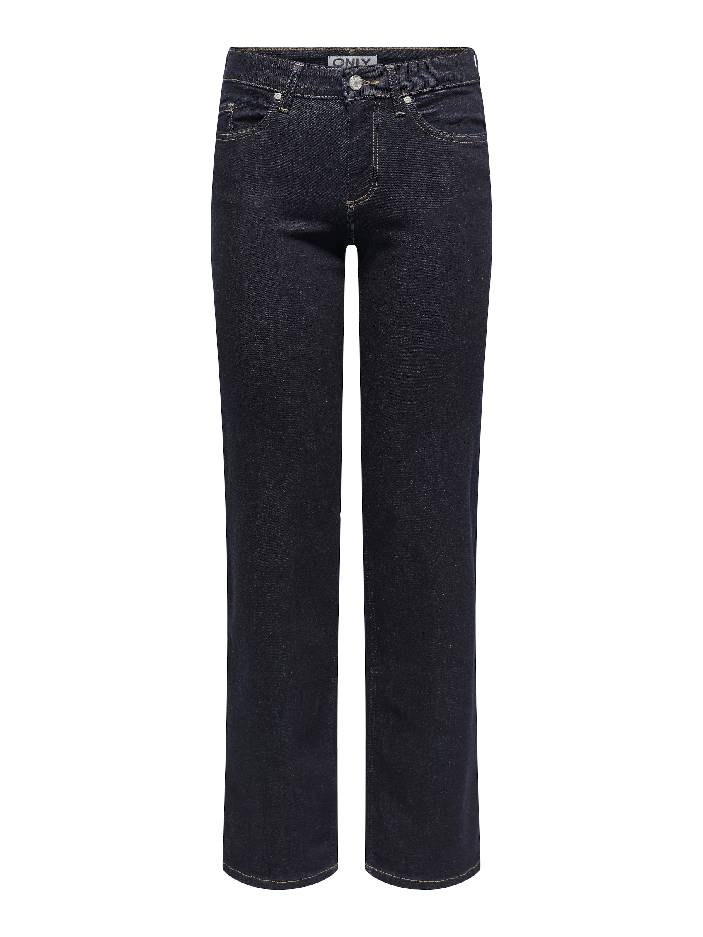 Only Straight-Jeans "Onlblush Mid Straight Dnm TAI774 Noos" Baumwollmischung