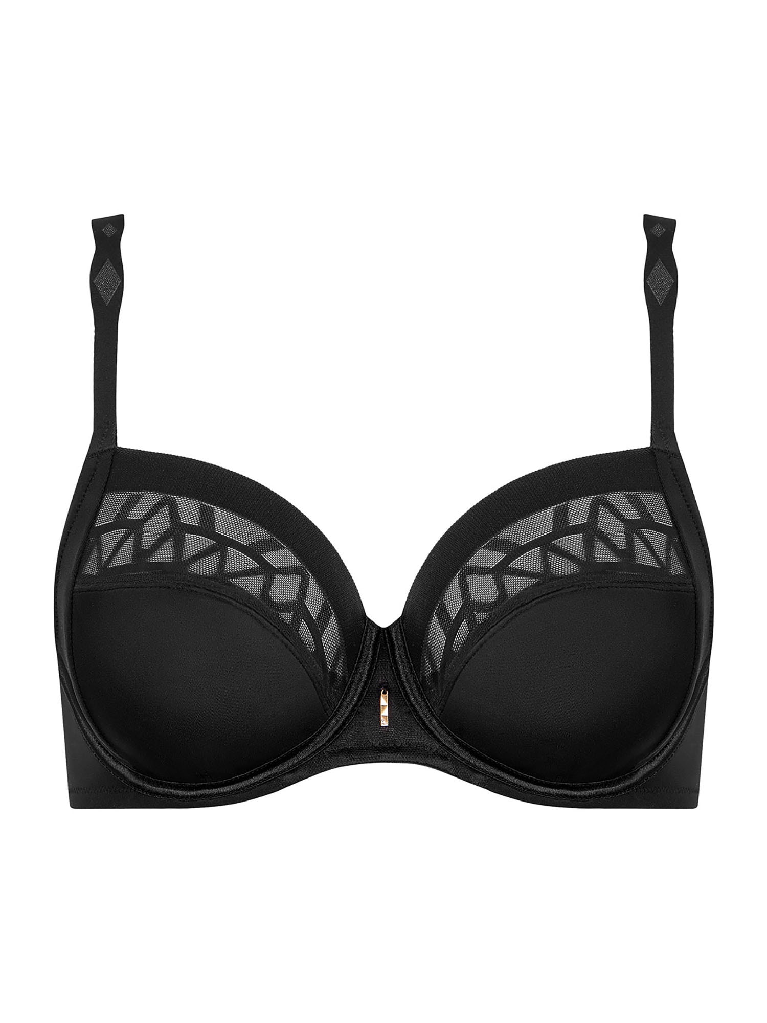 LISCA Damen Bügel-BH "Bügel BH Opal", Gr. 90, schwarz, Tüll, Obermaterial: 82% Polyamid PA. 18% Elasthan EL., BHs