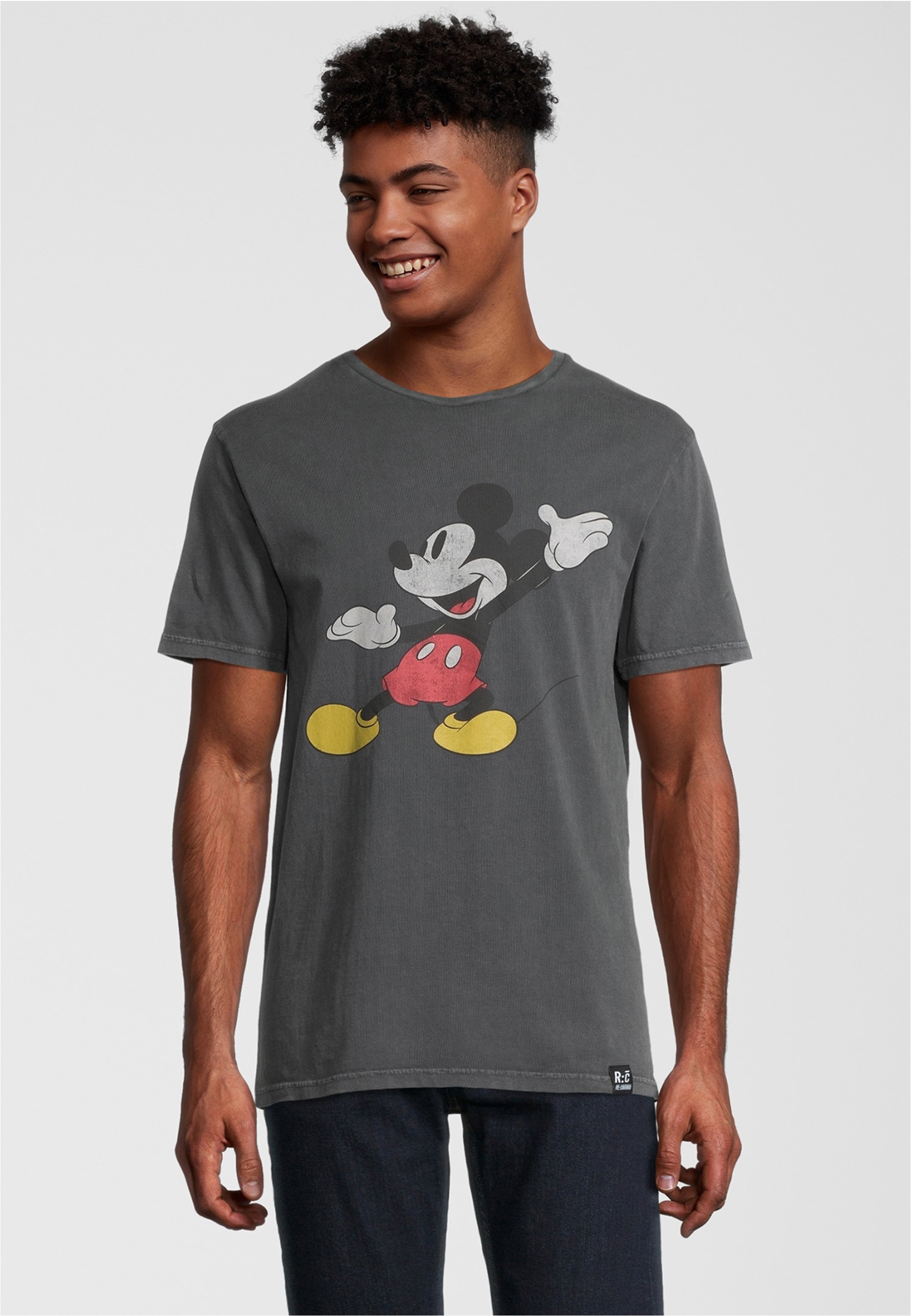 Recovered T-Shirt "Disney Mickey Mouse Posing", im zeitlosen Design günstig online kaufen