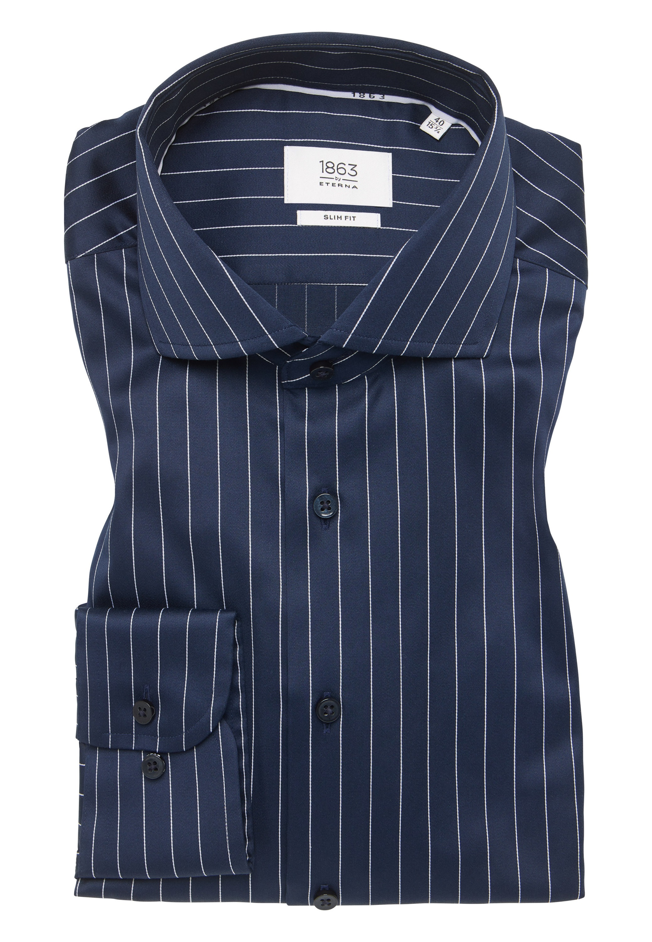 Eterna Langarmhemd »SLIM FIT«, NON IRON (bügelfrei)