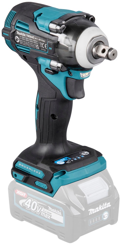Makita Akku-Schlagschrauber »»TW004GZ««, (XGT, 40V max., 1/2", 350 Nm, 0-3.200 min-1), für höchste Ansprüche, ohne Akku, ohne Ladegerät