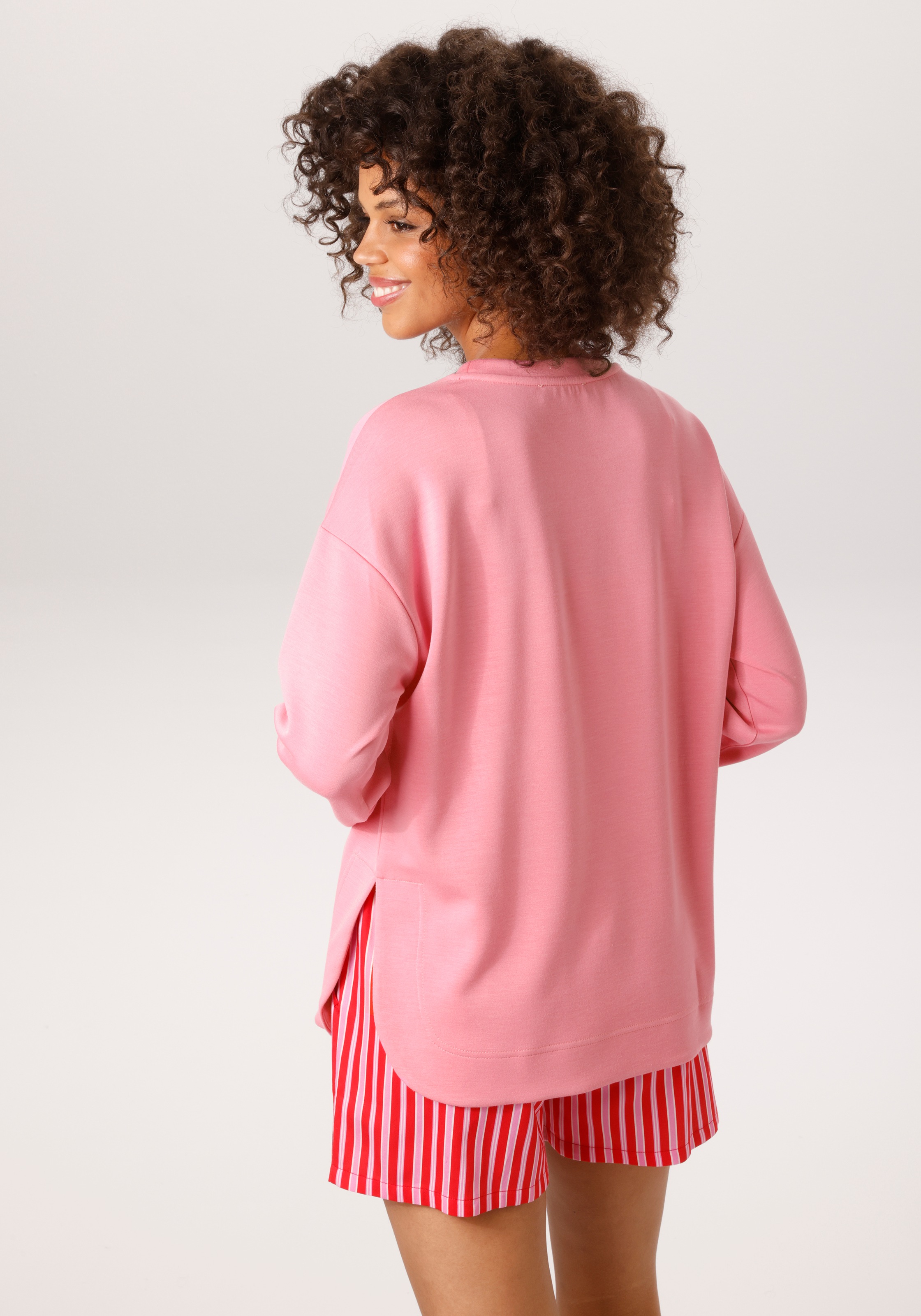 Aniston CASUAL Sweatshirt, in trendiger Farbpalette günstig online kaufen