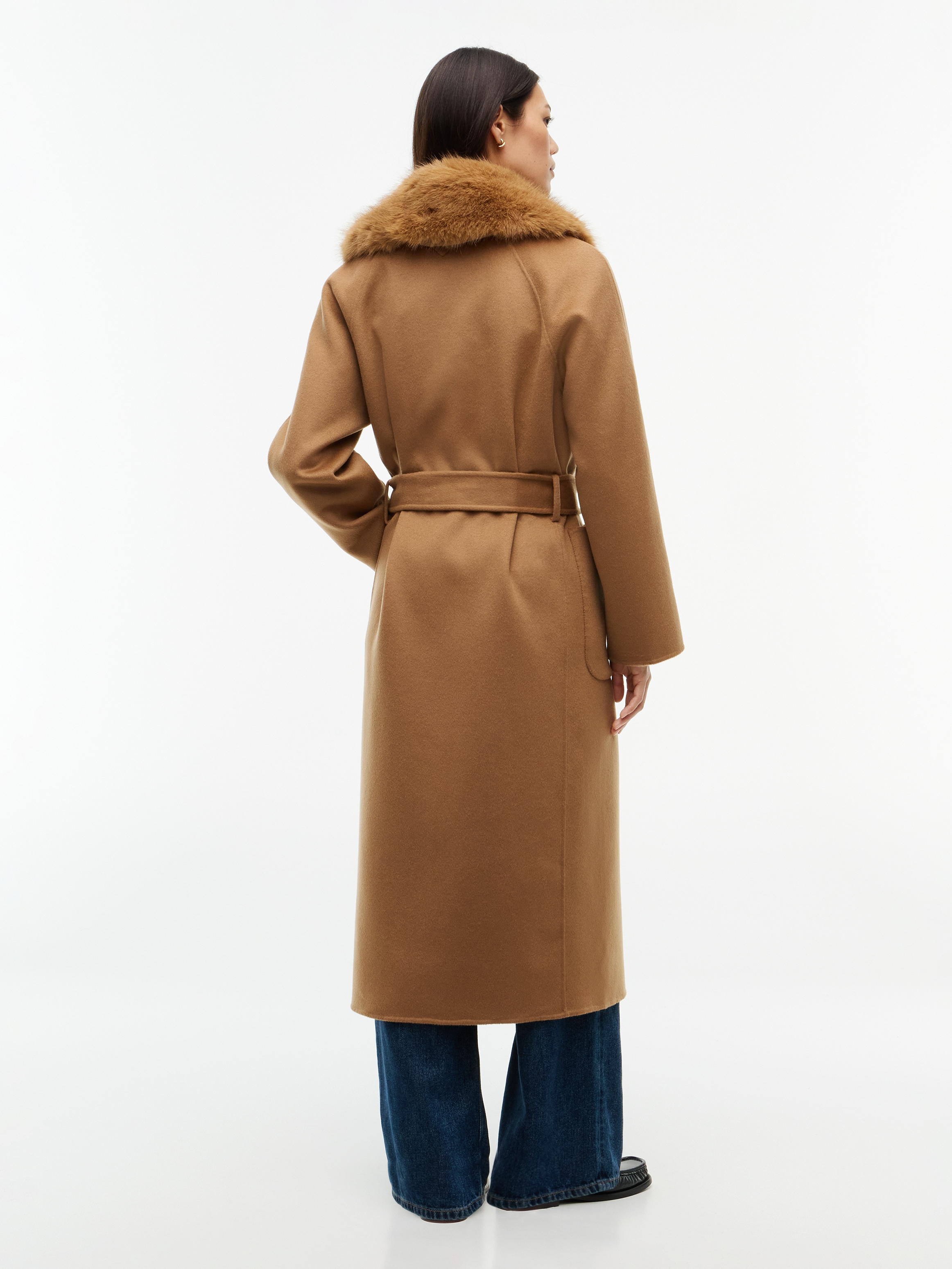 Tommy Hilfiger »DF WOOL REG BELTED COAT« Materialmix, mit Wolle