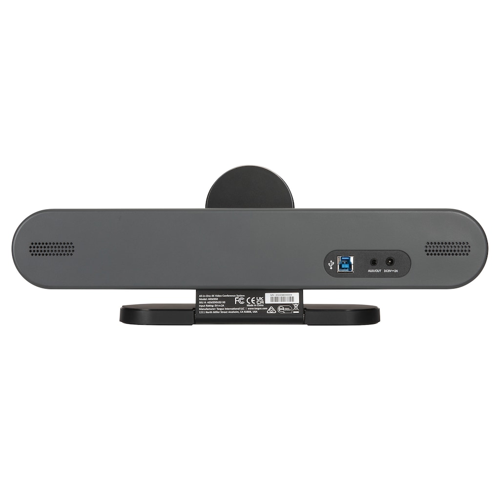 Targus Webcam »All-in-One 4K Conference System«, 4K Ultra HD