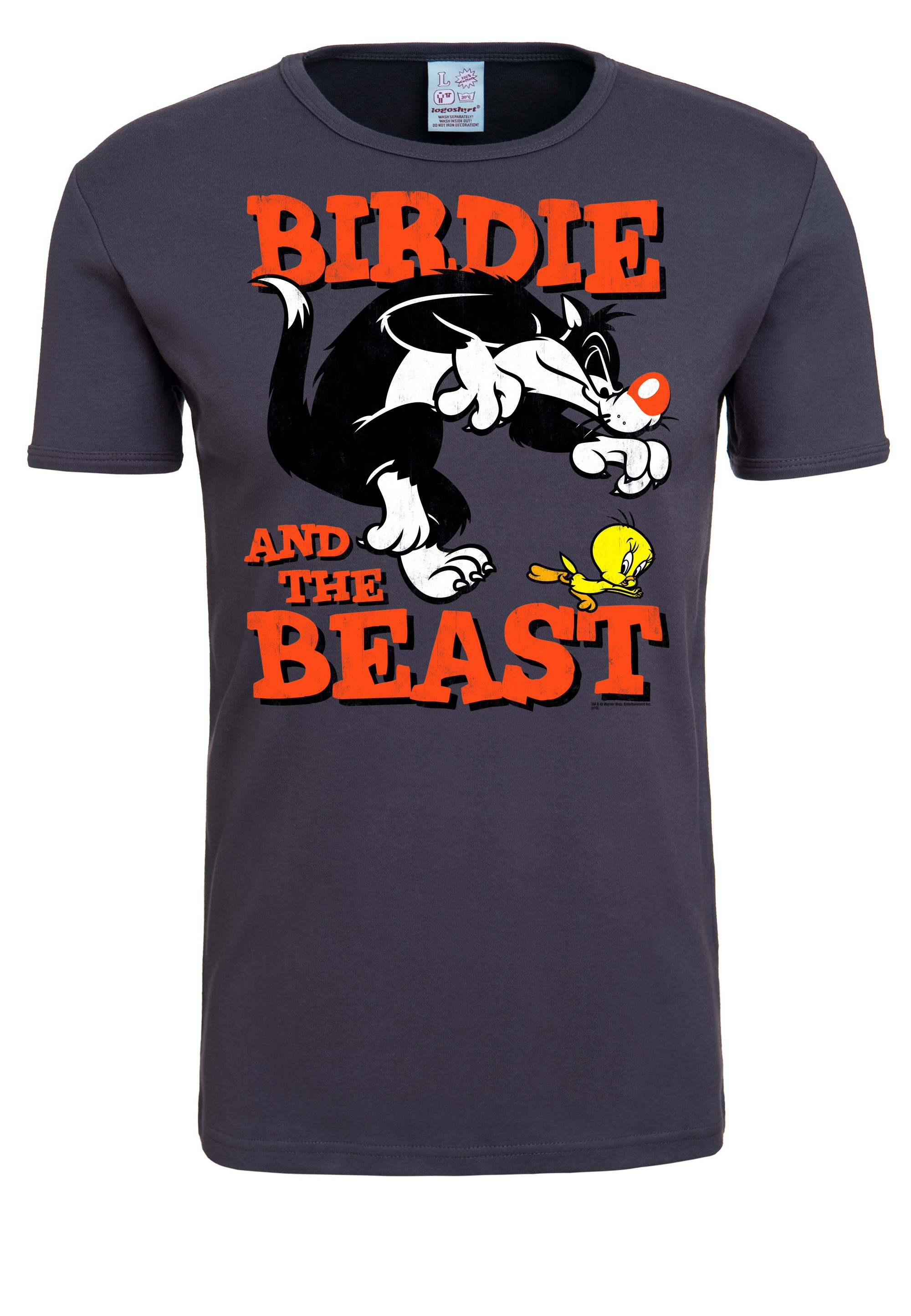 LOGOSHIRT T-Shirt »Looney Tunes«, mit lizenziertem Originaldesign