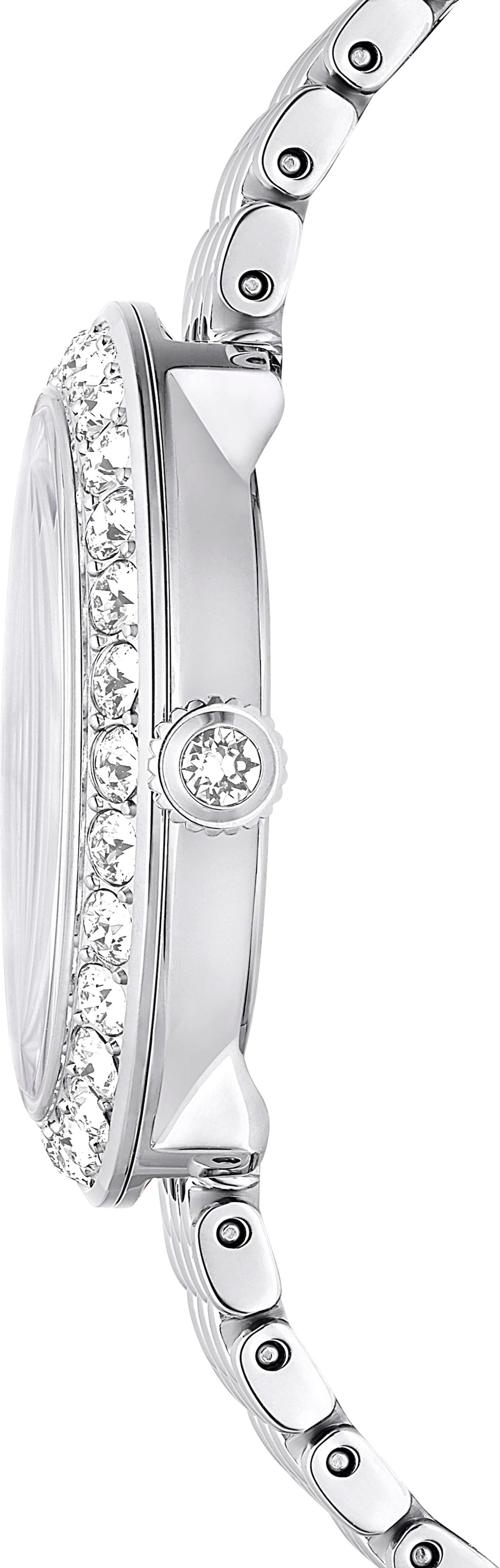 Swarovski Quarzuhr »CERTA« Armbanduhr, Damenuhr, Swarovski-Kristalle, Swiss Made