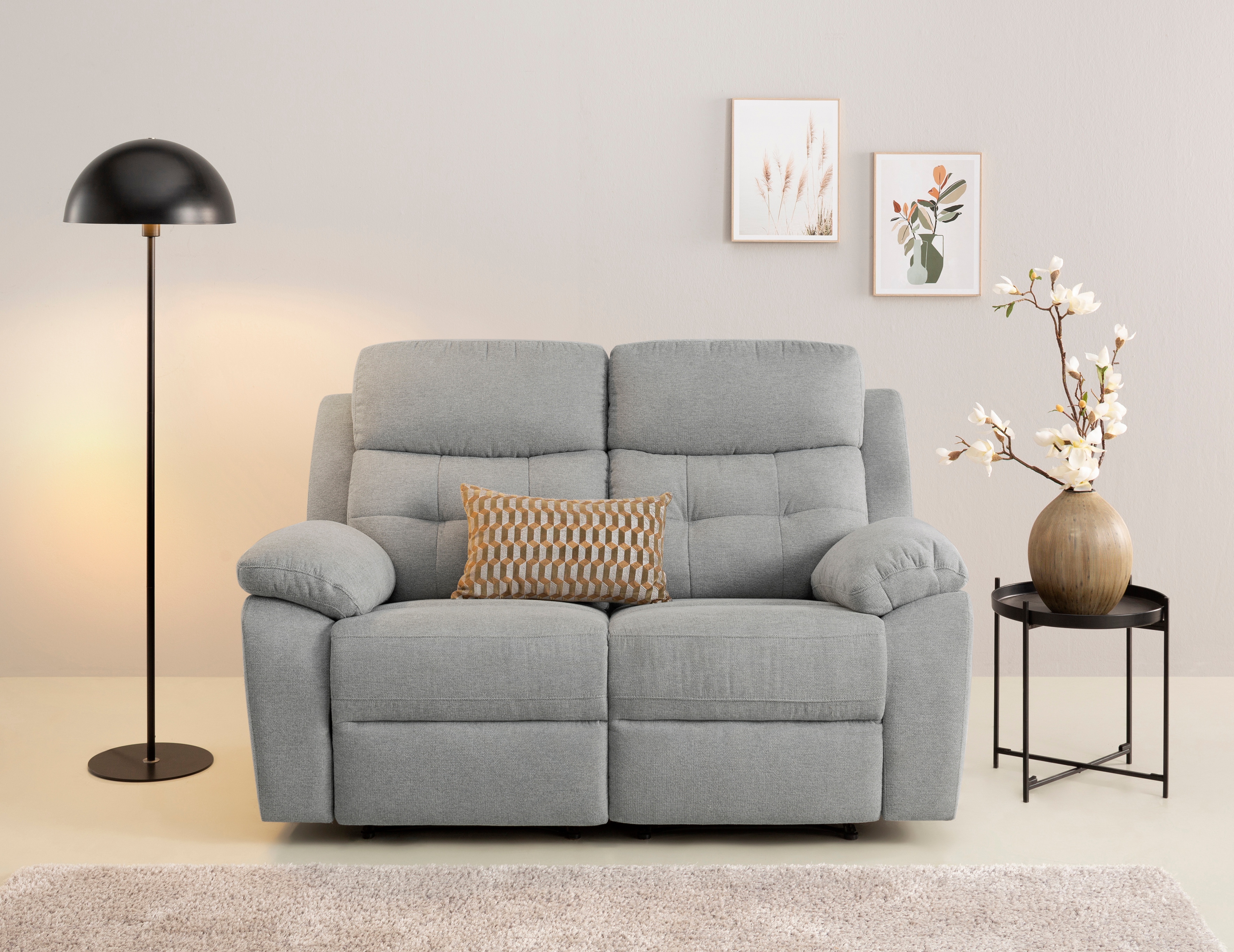 OTTO home 2-Sitzer "Lannilis" mit manueller und elektrischer Relaxfunktion